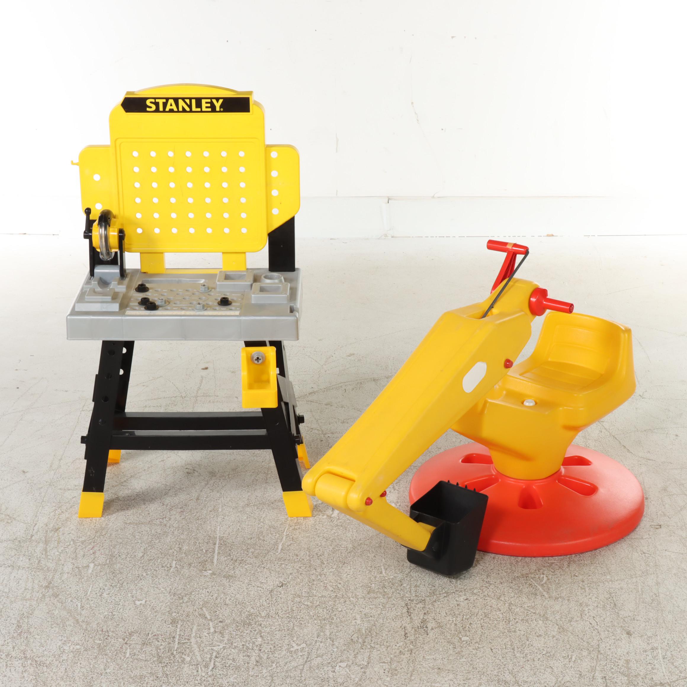 Fisher-Price, Little Tikes and Stanley Children's Play Sets and Table