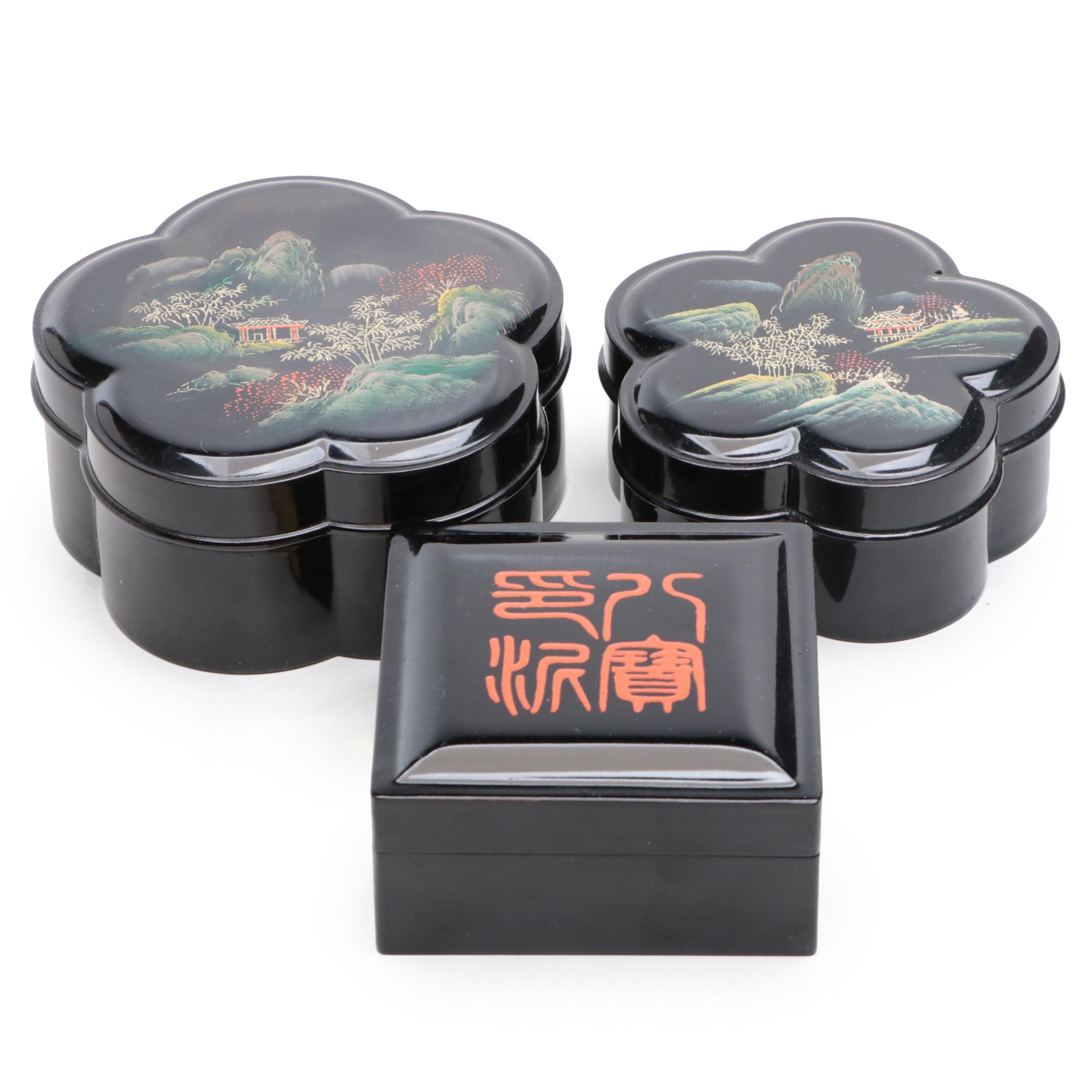 Japanese Lacquerware Boxes