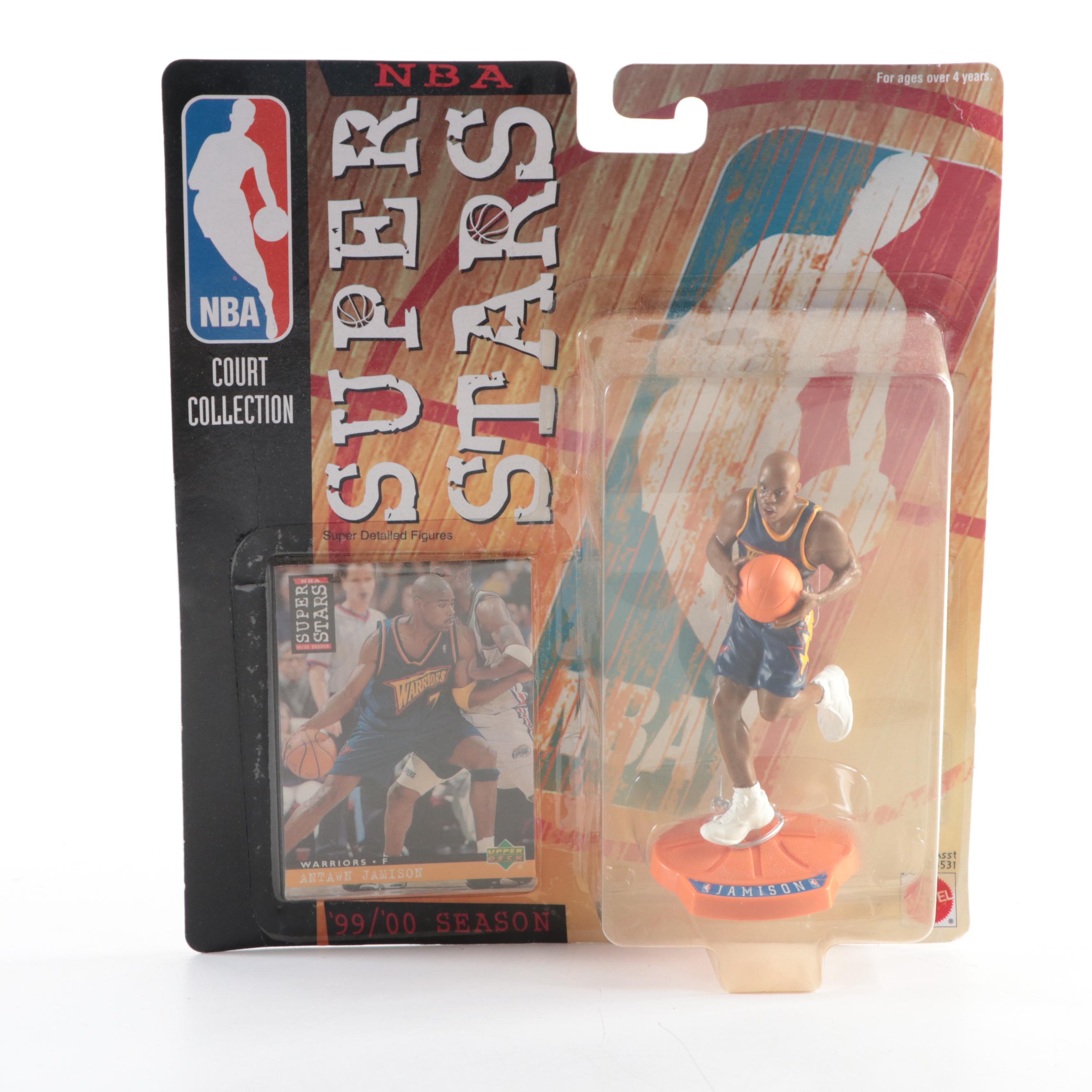 Sealed NBA Super Stars Court Collection Action Figures with Grant Hill, and More