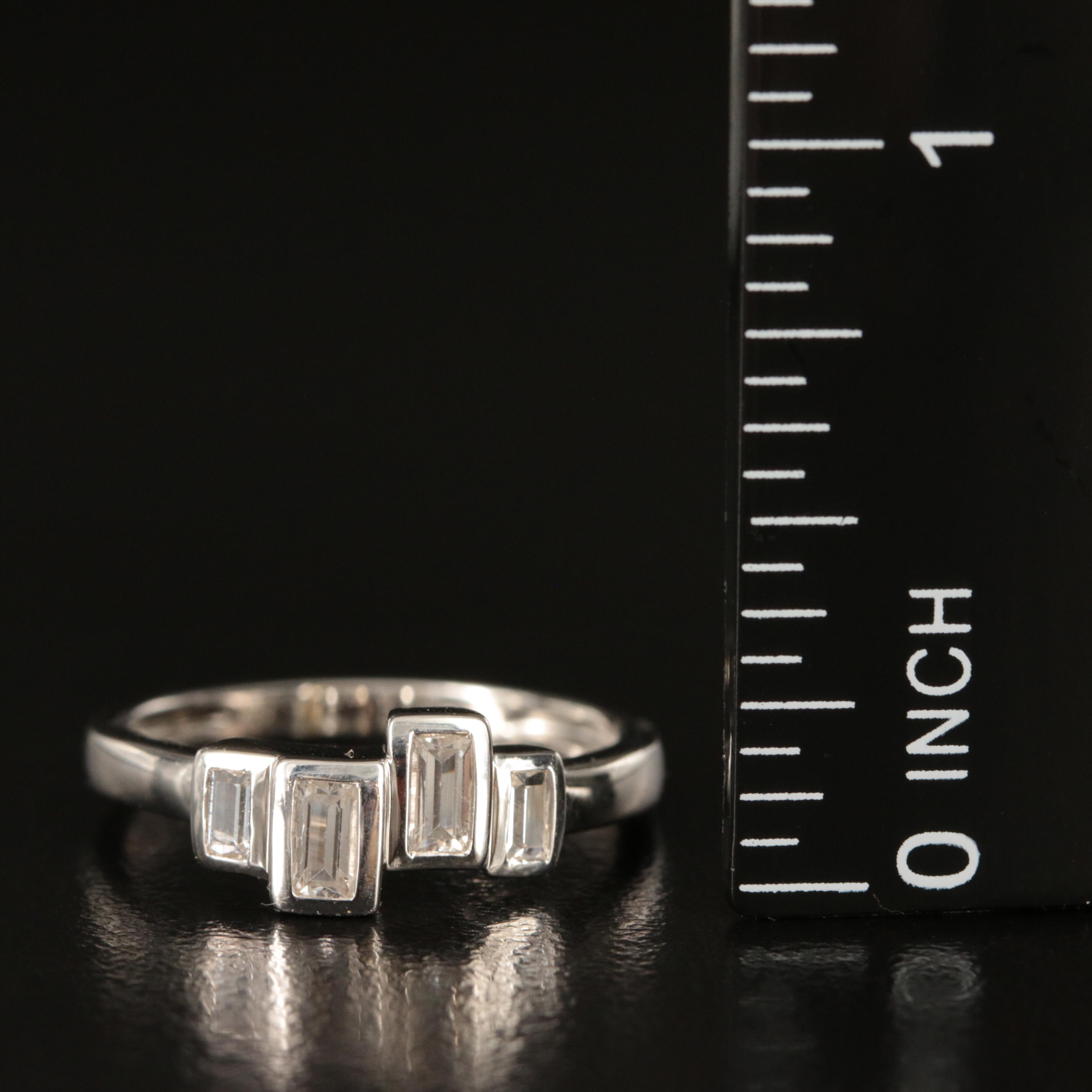 Sterling Sapphire Ring