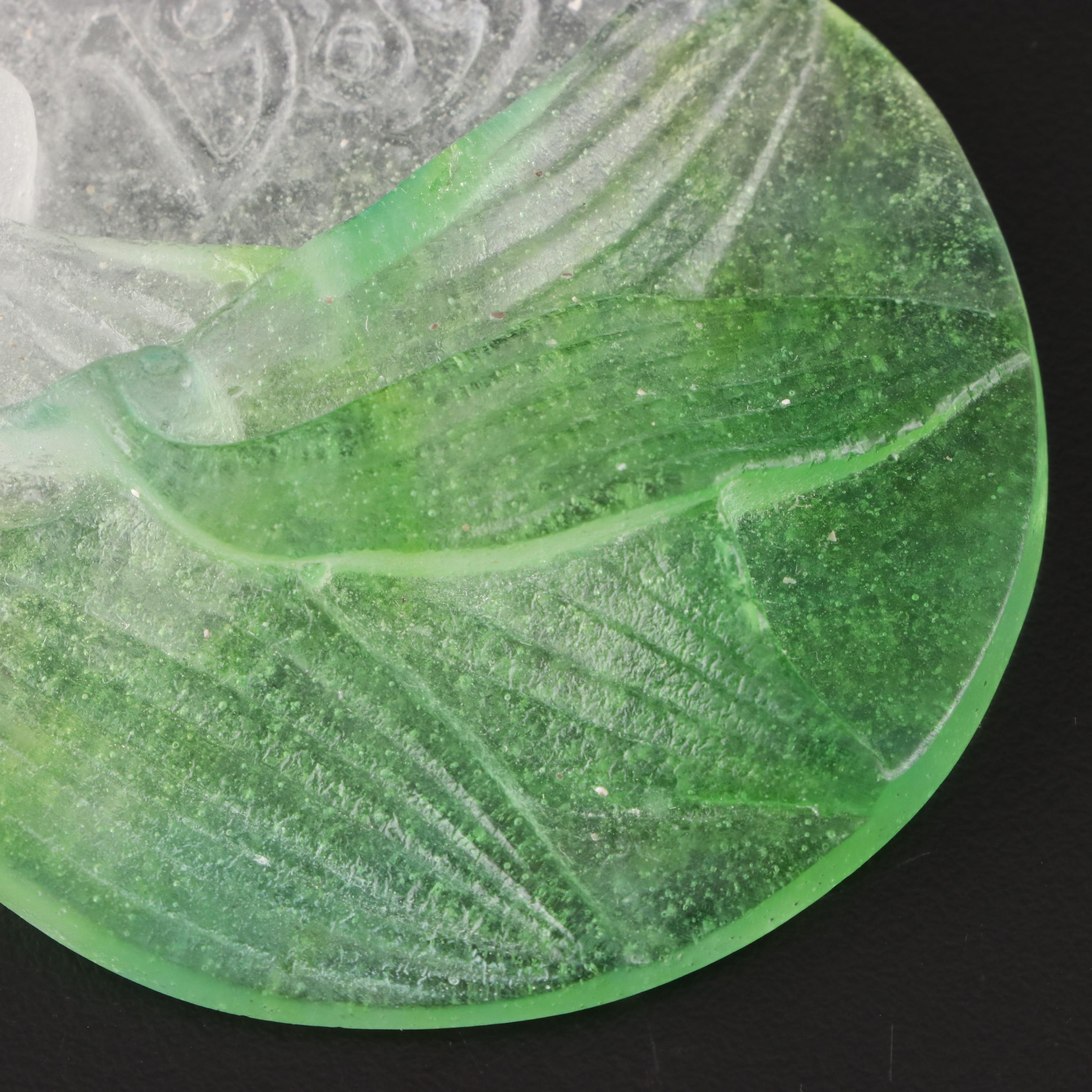 Daum French Crystal Annual Christmas Ornament, 1989