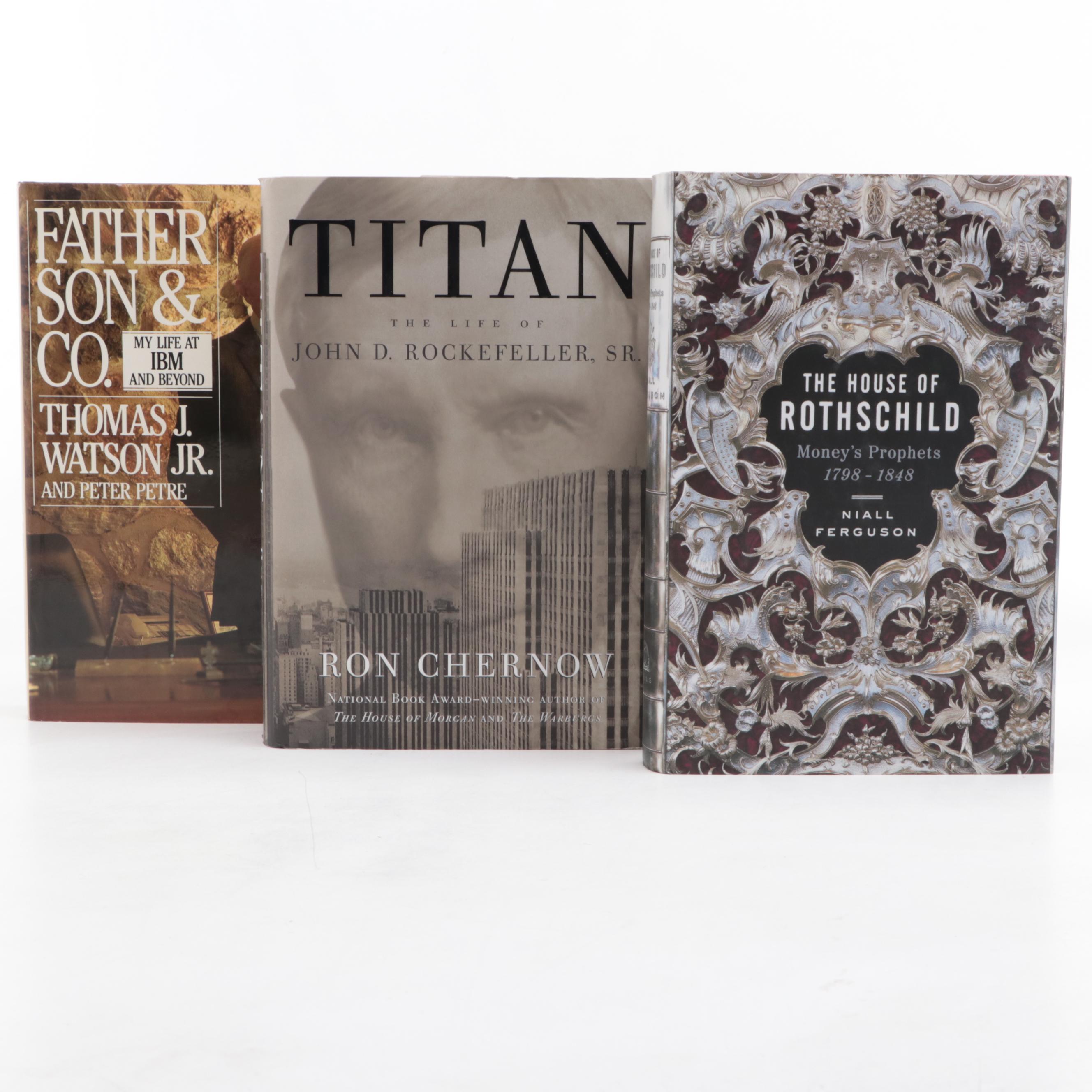 First Edition "Morgan: American Financier" by Jean Strouse and More Biographies