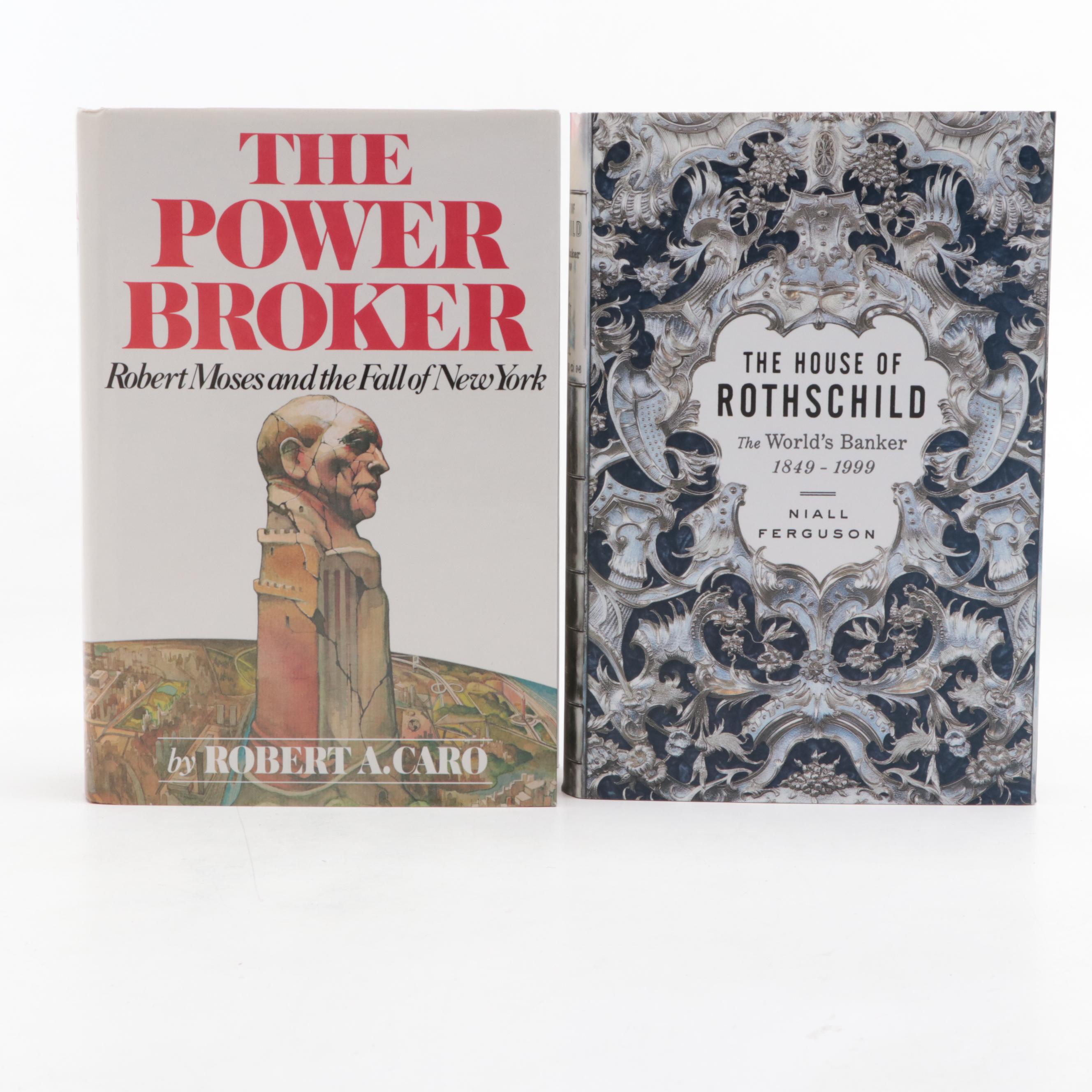 First Edition "Morgan: American Financier" by Jean Strouse and More Biographies