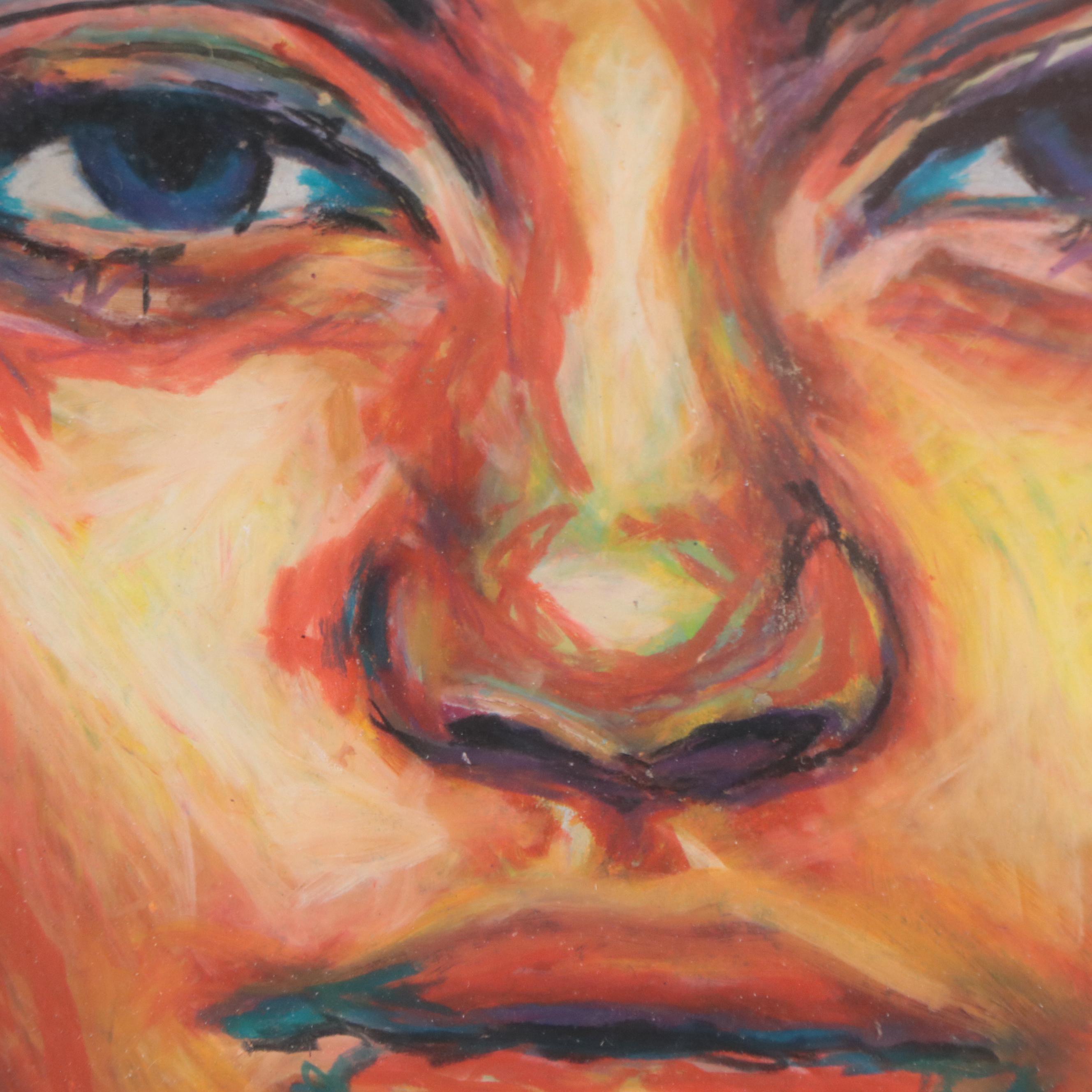 Anthony Ray Springate Jr. Drawing "Tyran Burton, 2020," 2020