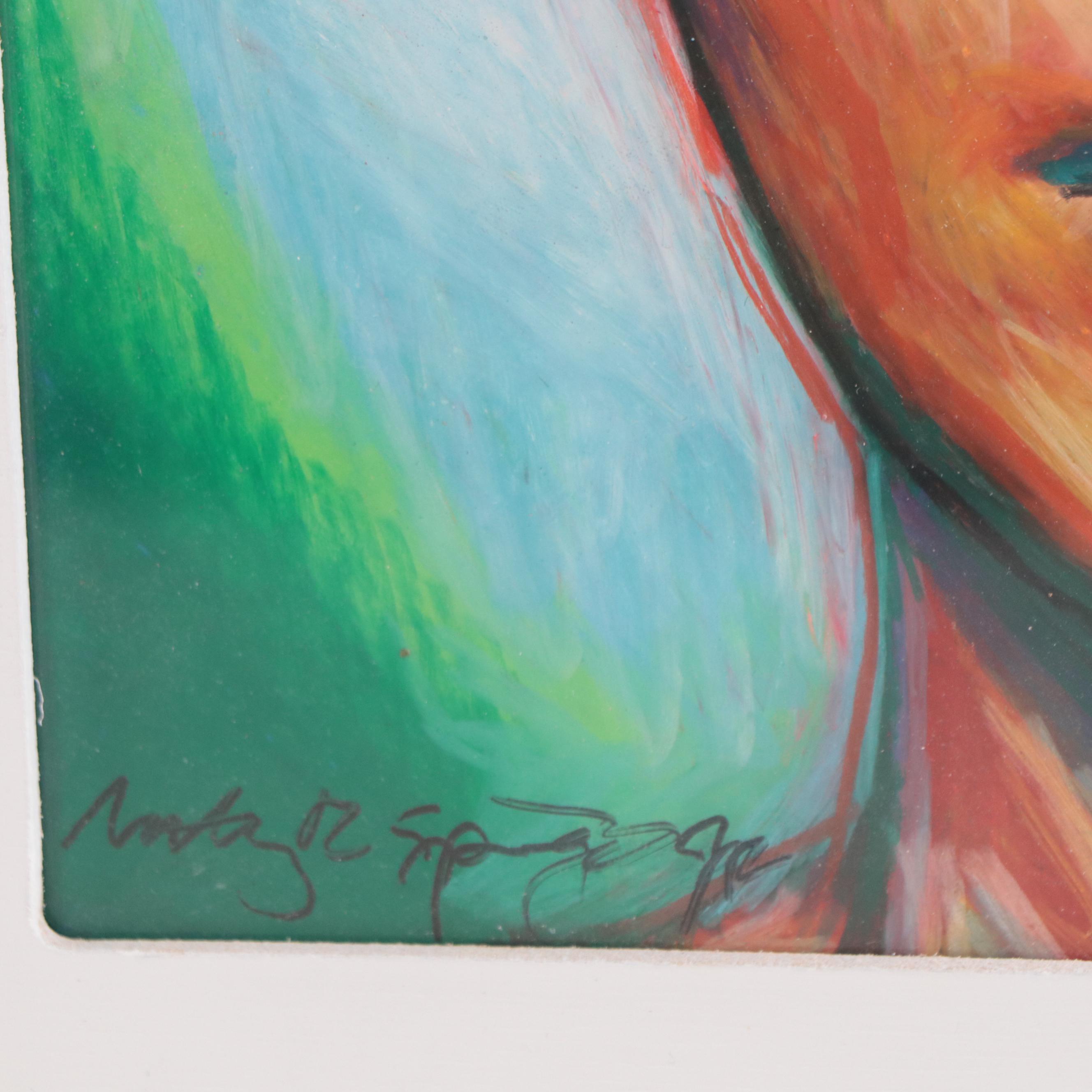 Anthony Ray Springate Jr. Drawing "Tyran Burton, 2020," 2020