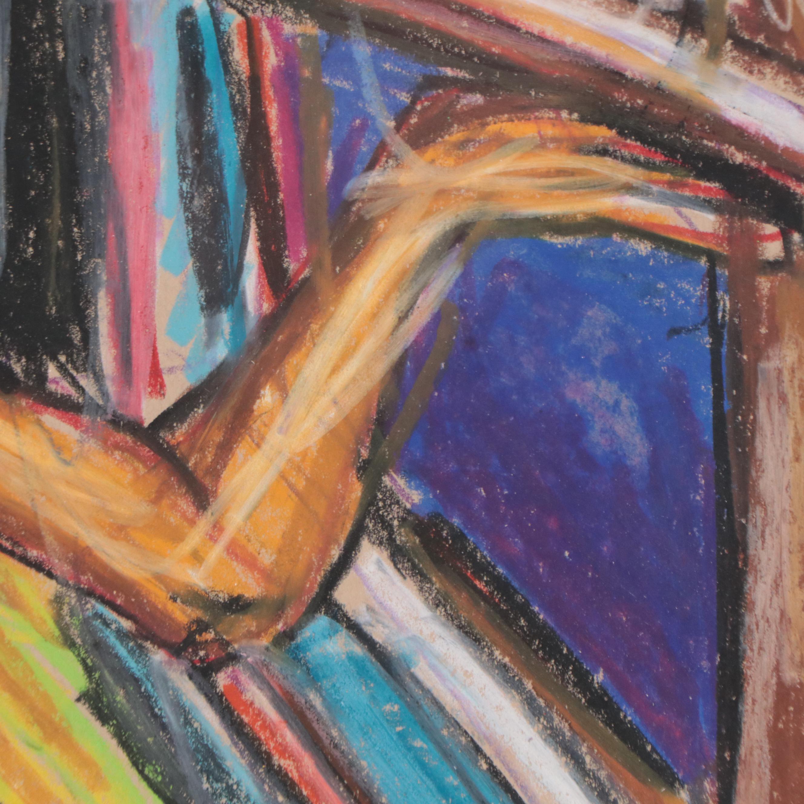 Anthony Ray Springate Jr. Drawing "Summer Nights, 2014," 2020