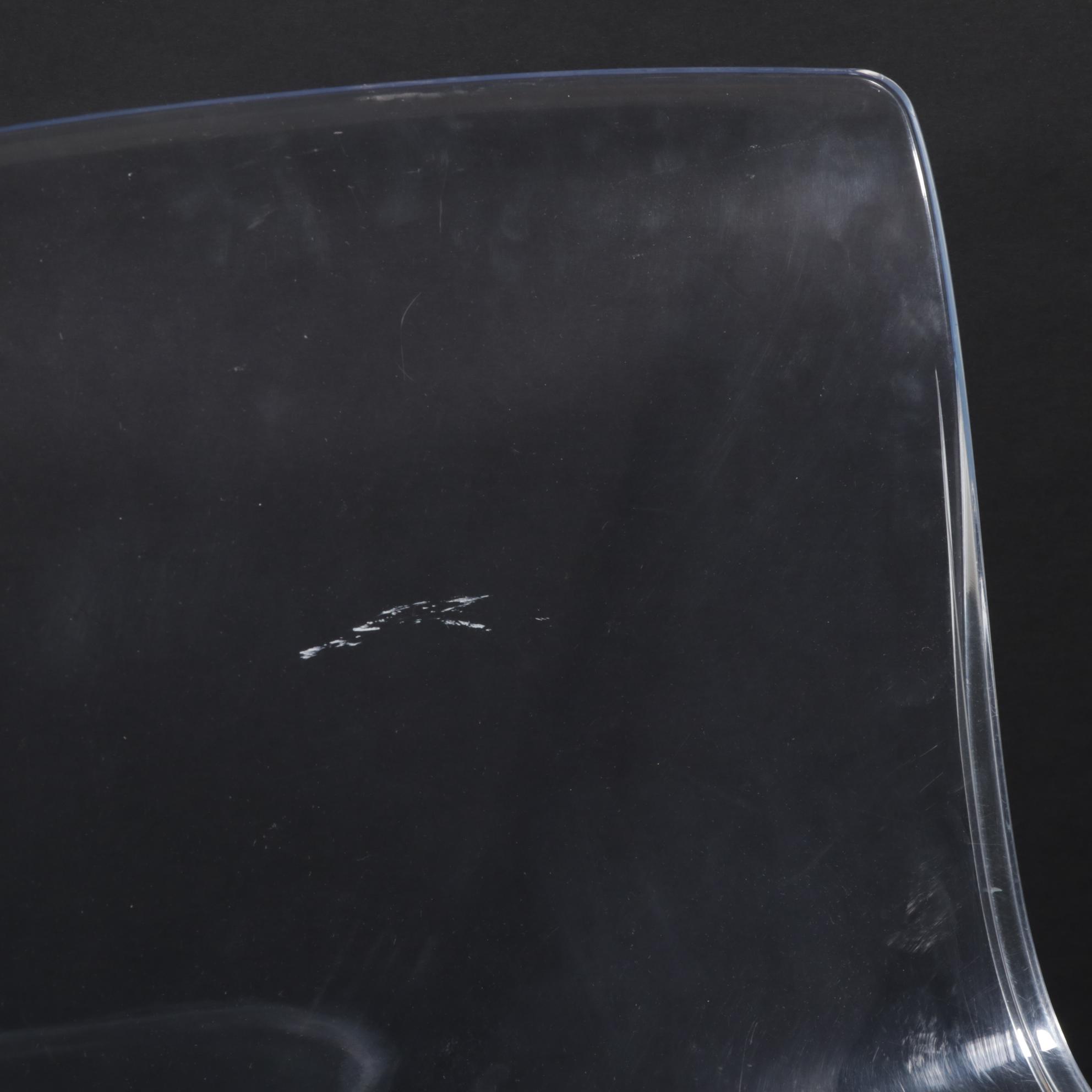 Carl Öjerstam for IKEA "Tobias" Chromed Steel and Plastic Shell Cantilever Chair