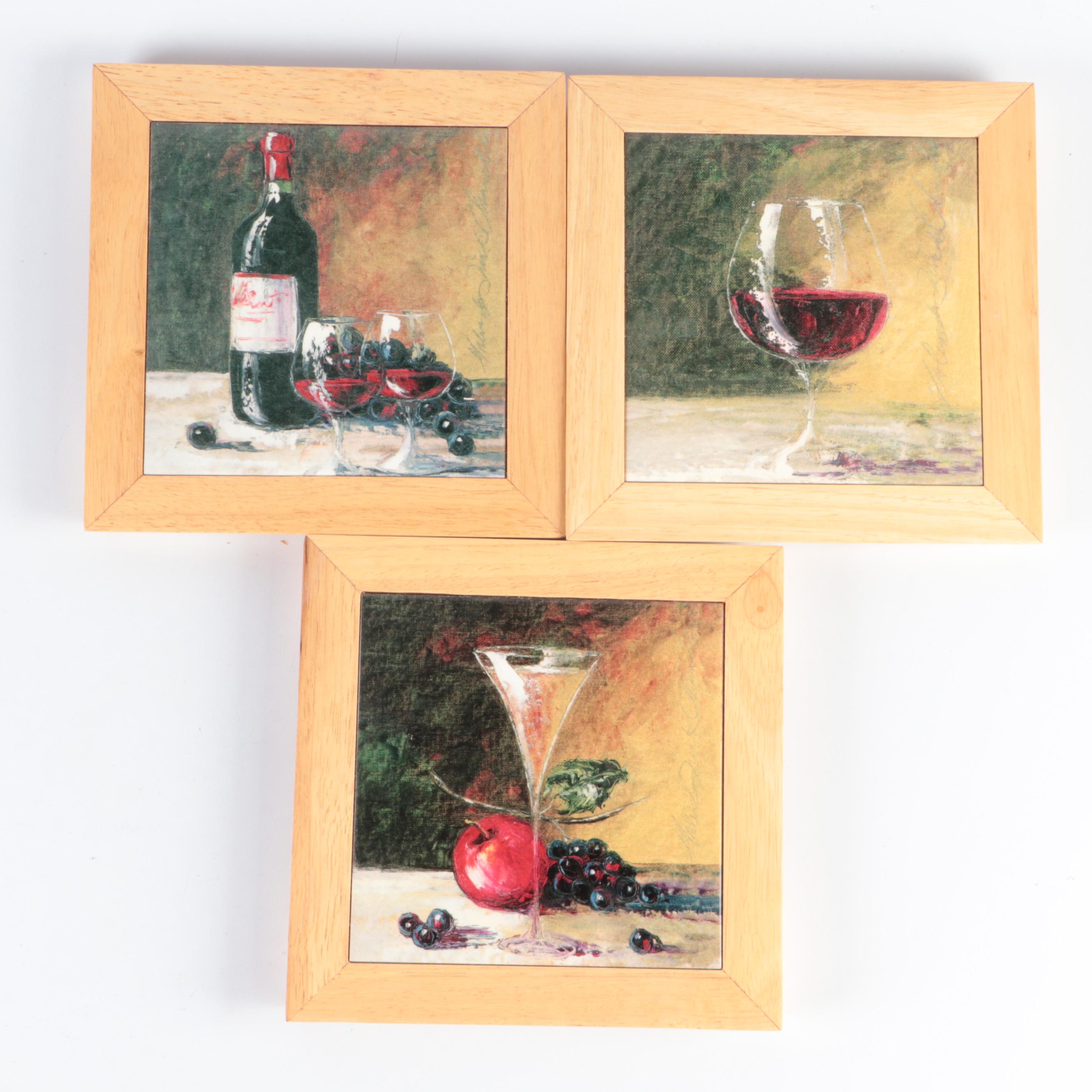 Ceramic Thermometer and Other Wall Hanging Decor