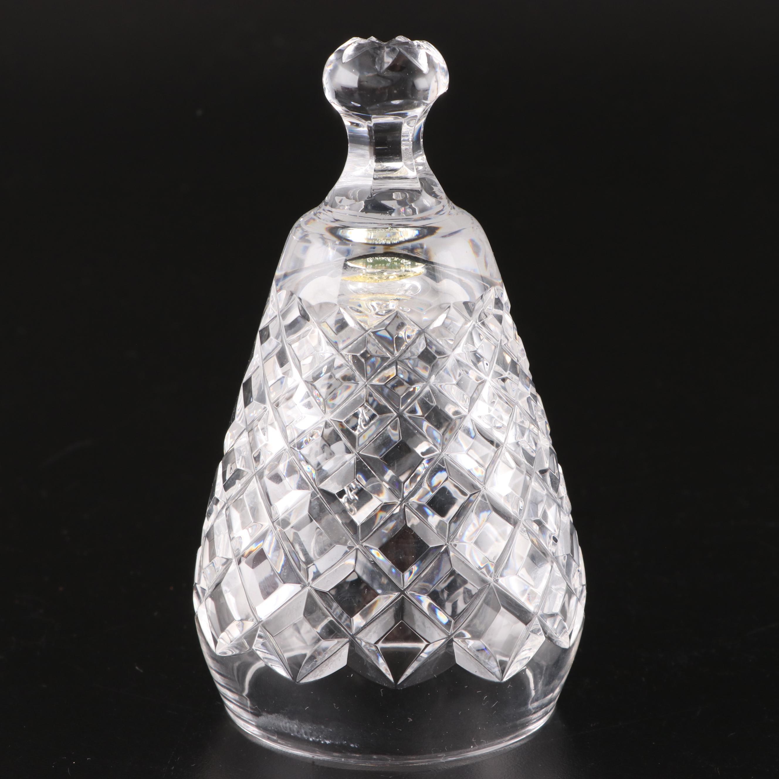 Waterford Crystal "12 Days of Christmas" Annual Bell, 1989