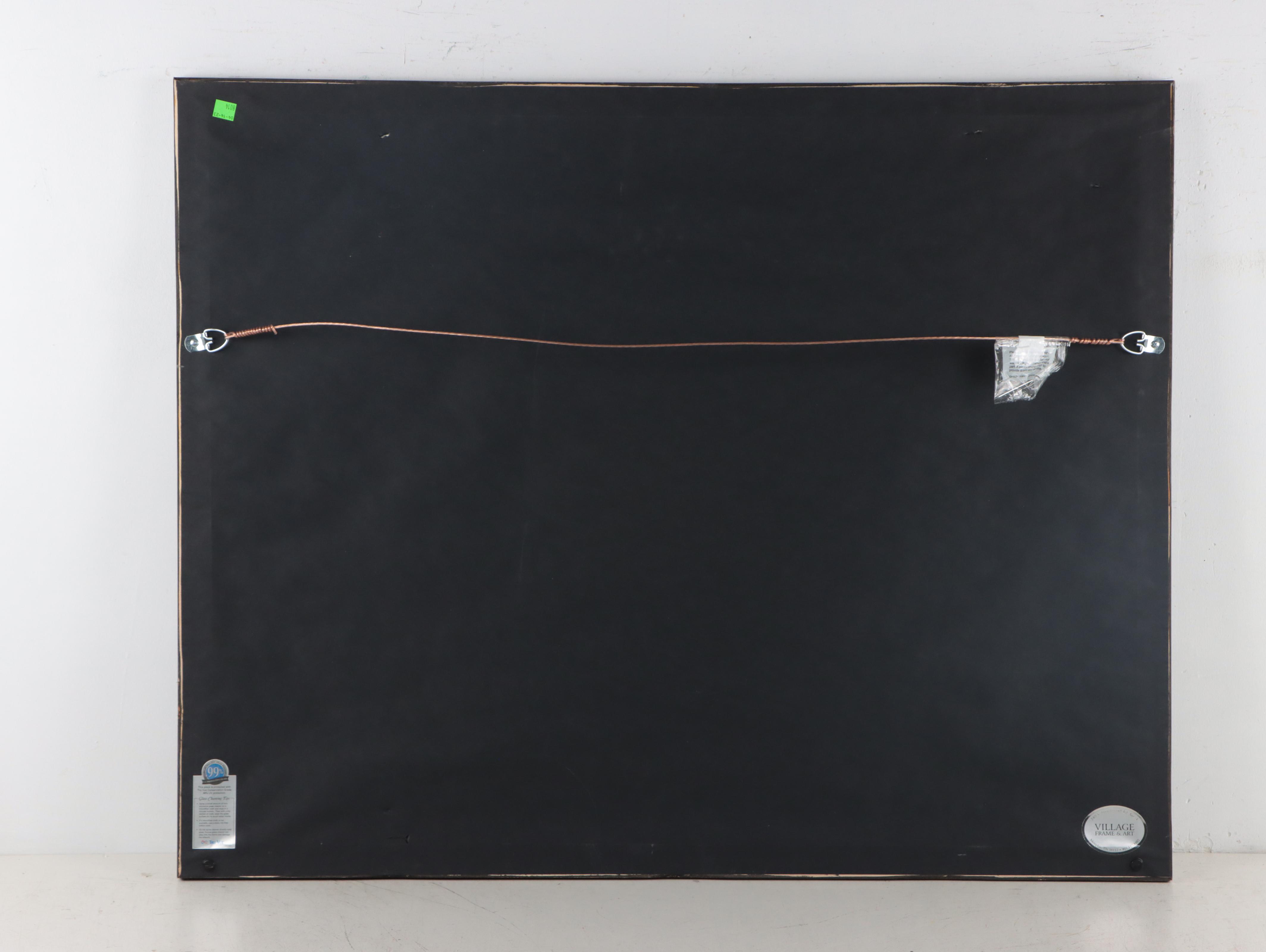 Marianna McDonald Forest Landscape Pastel Drawing, 1985