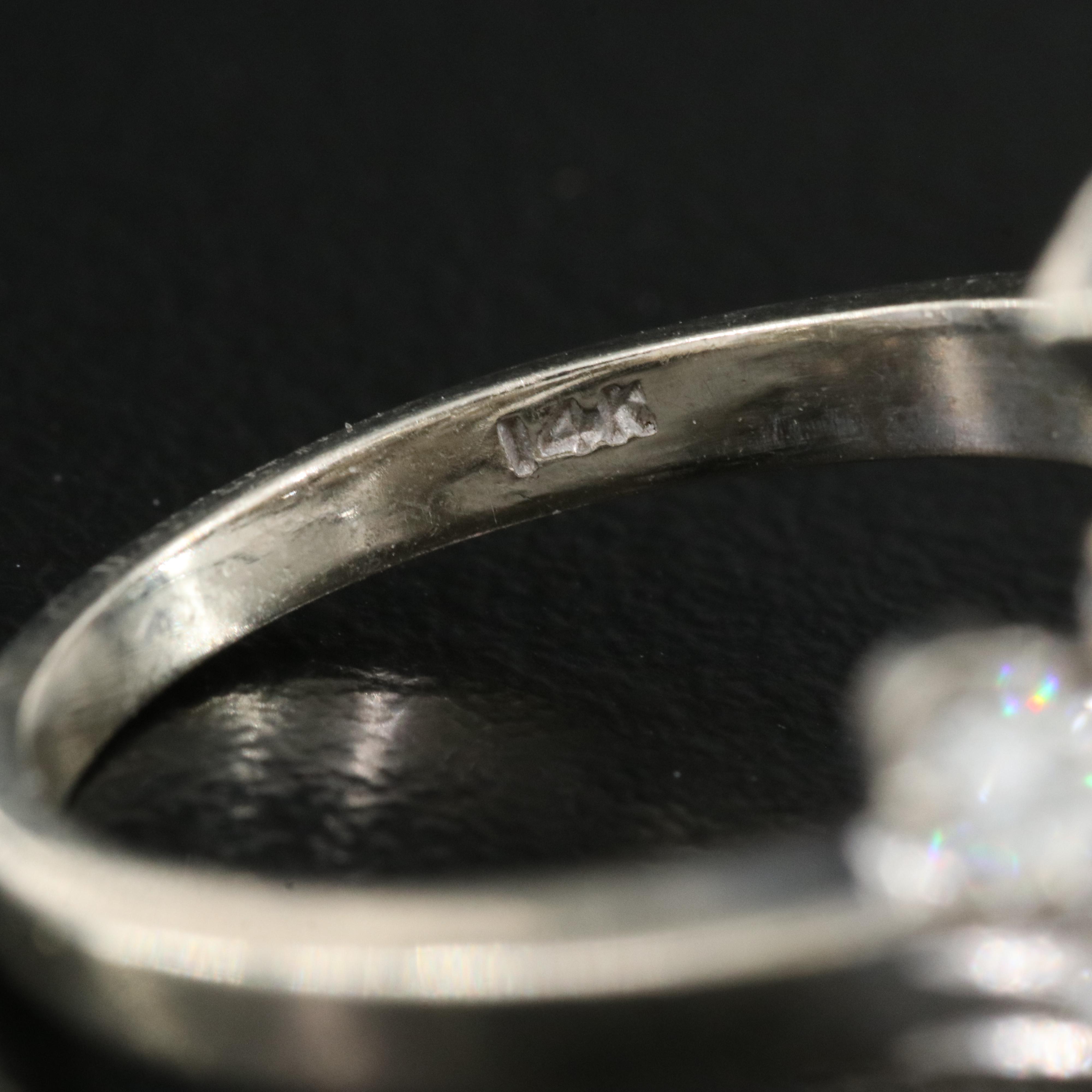 14K 1.50 CTW Diamond Cluster Ring