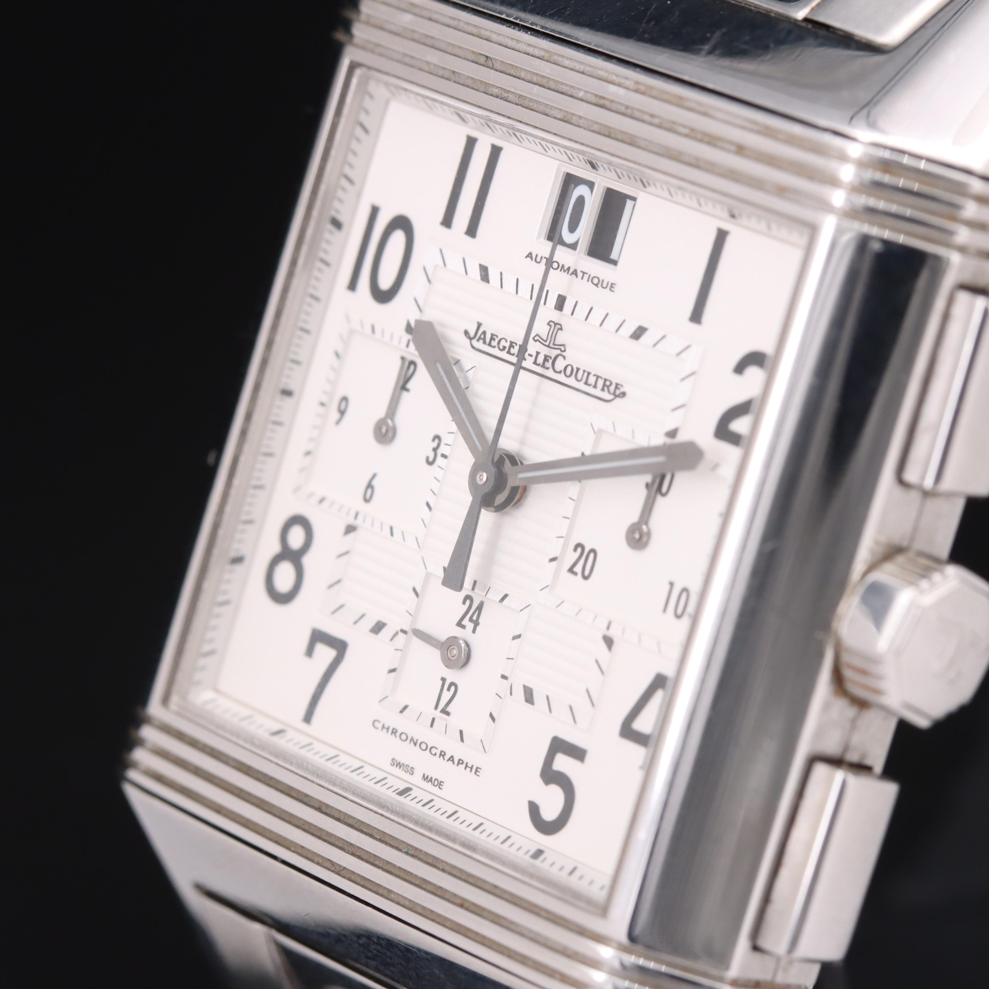 Jaeger-LeCoultre Reverso Squadra Chronograph GMT Watch