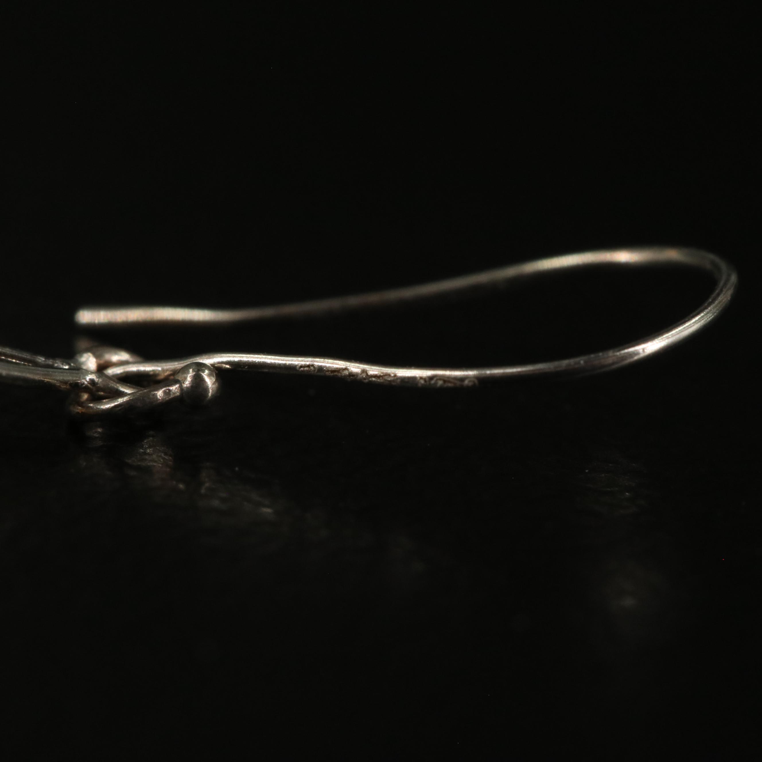 14K Citrine Drop Earrings