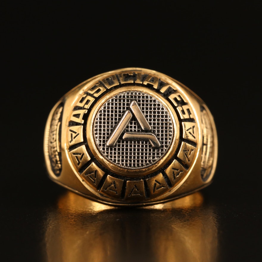 14K President's Association Ring