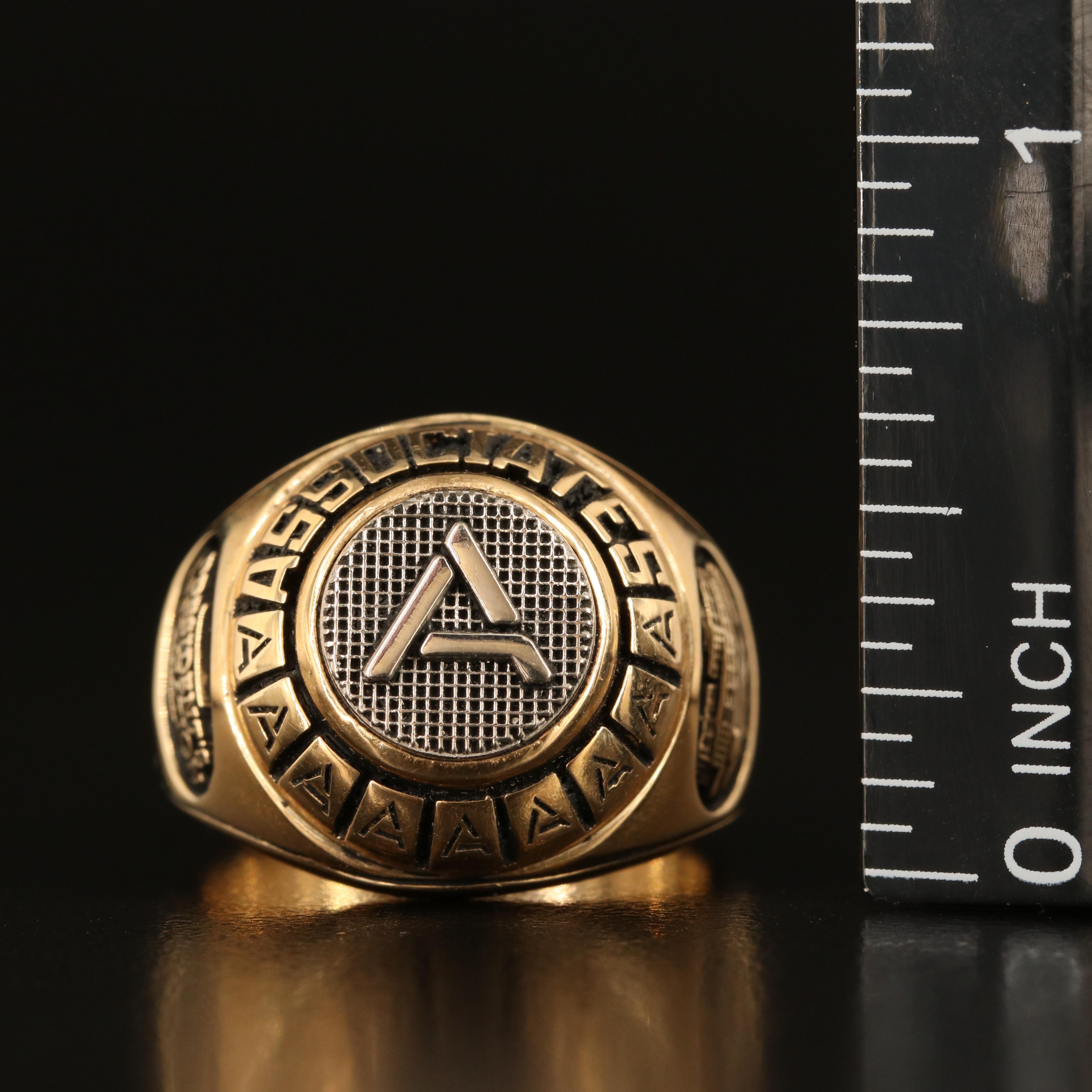 14K President's Association Ring