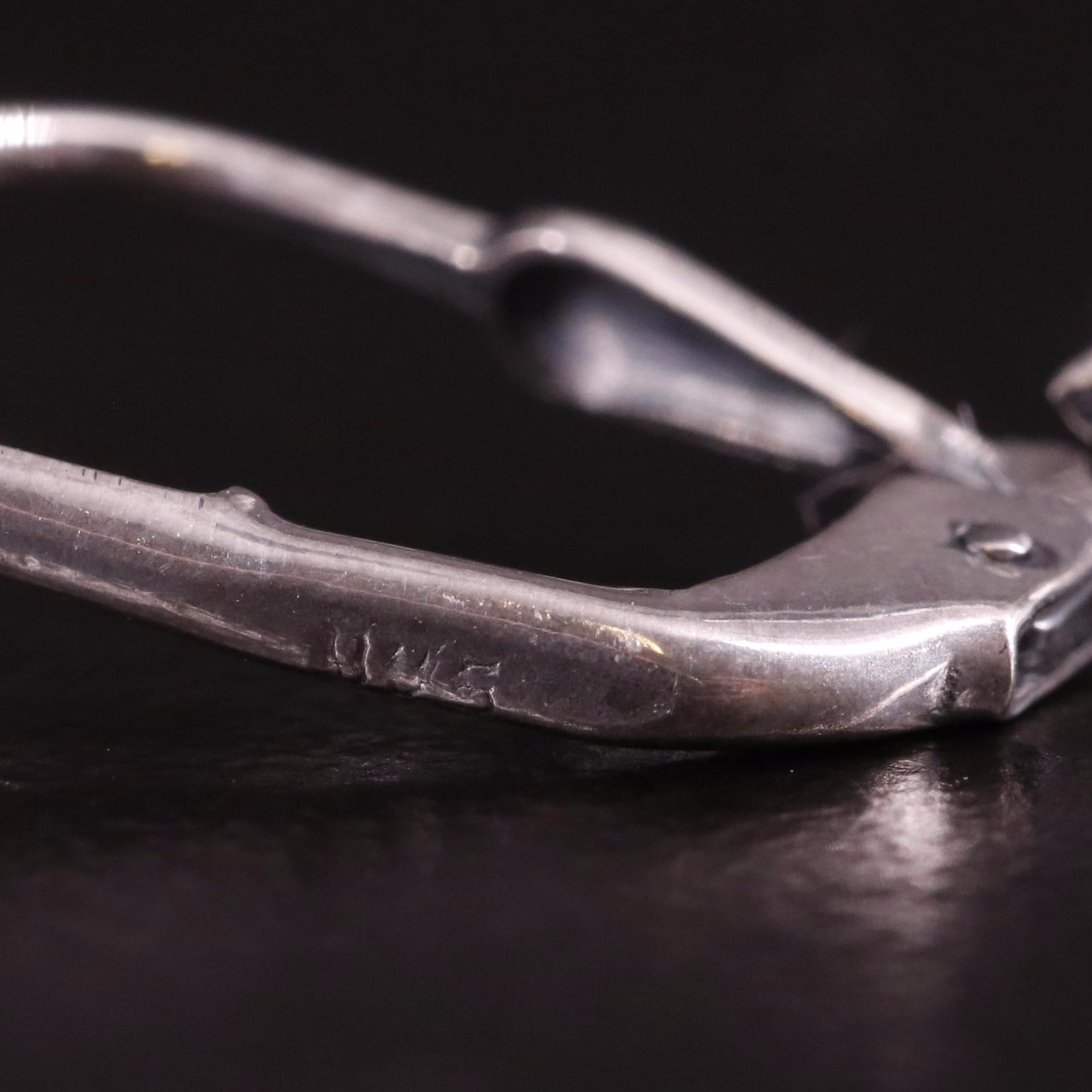 Sterling Sapphire Drop Earrings