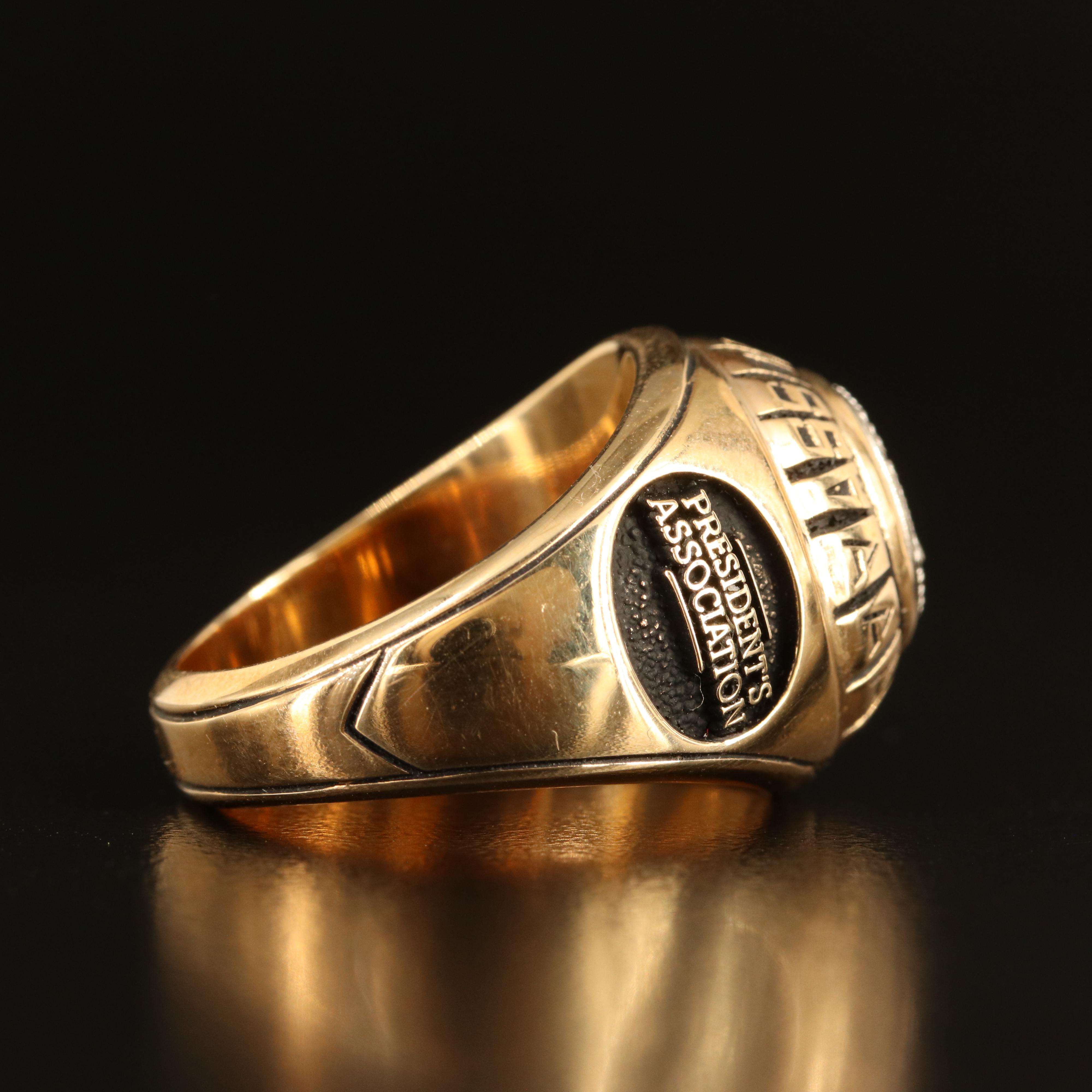 14K President's Association Ring