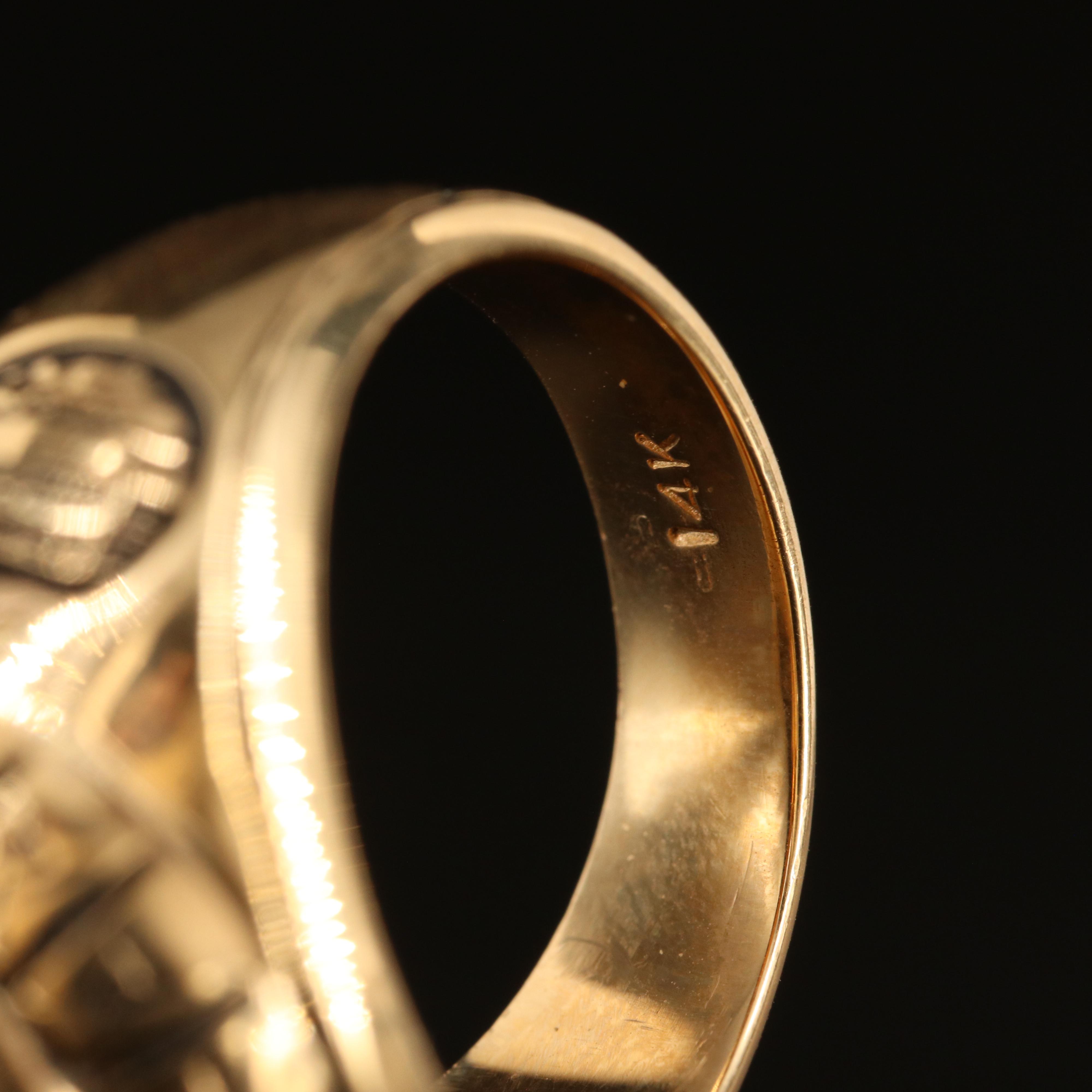 14K President's Association Ring