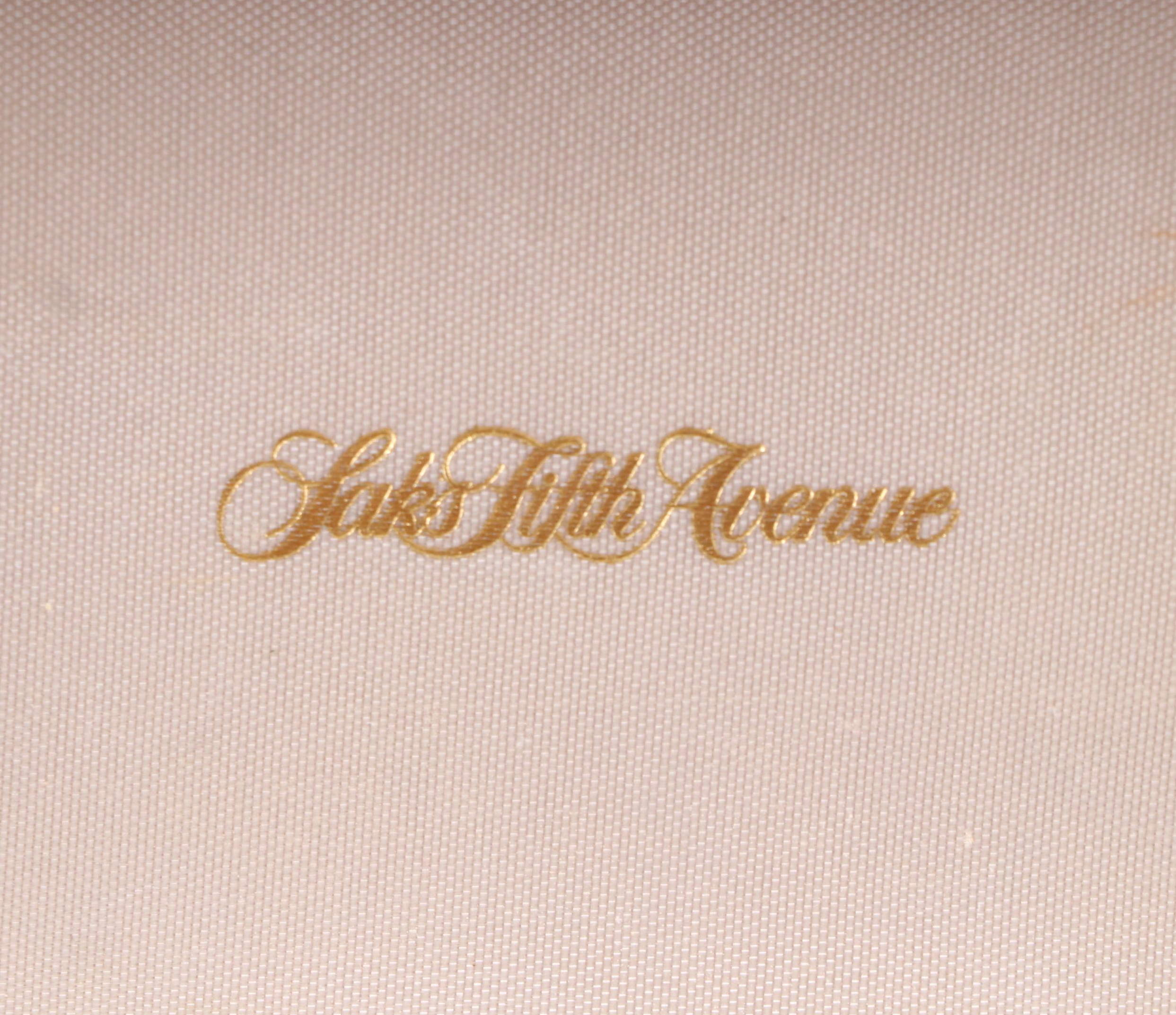 Pewter Salt and Pepper Shakers with Saks Fifth Avenue Presentation Box