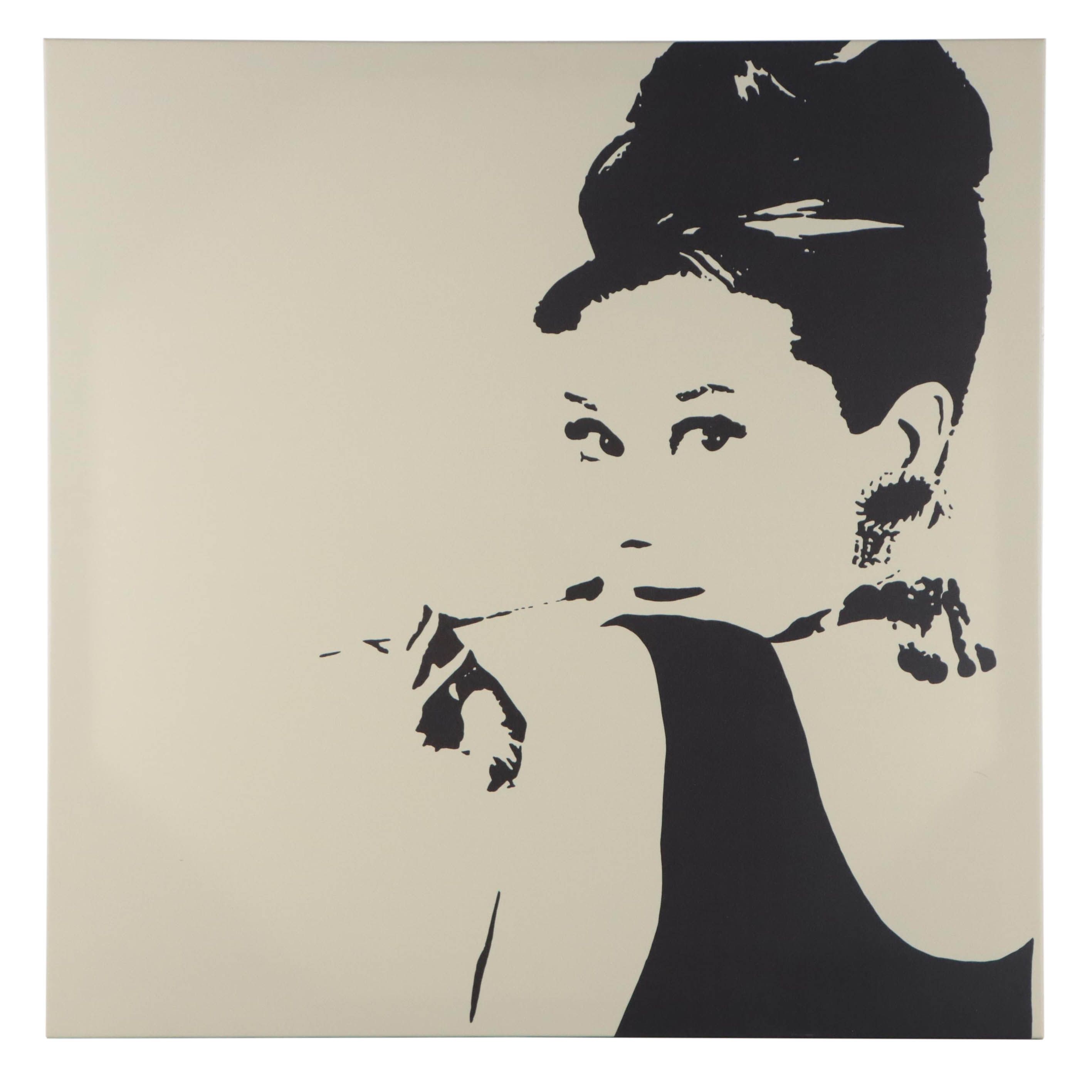 Giclée of Audrey Hepburn, 21st Century