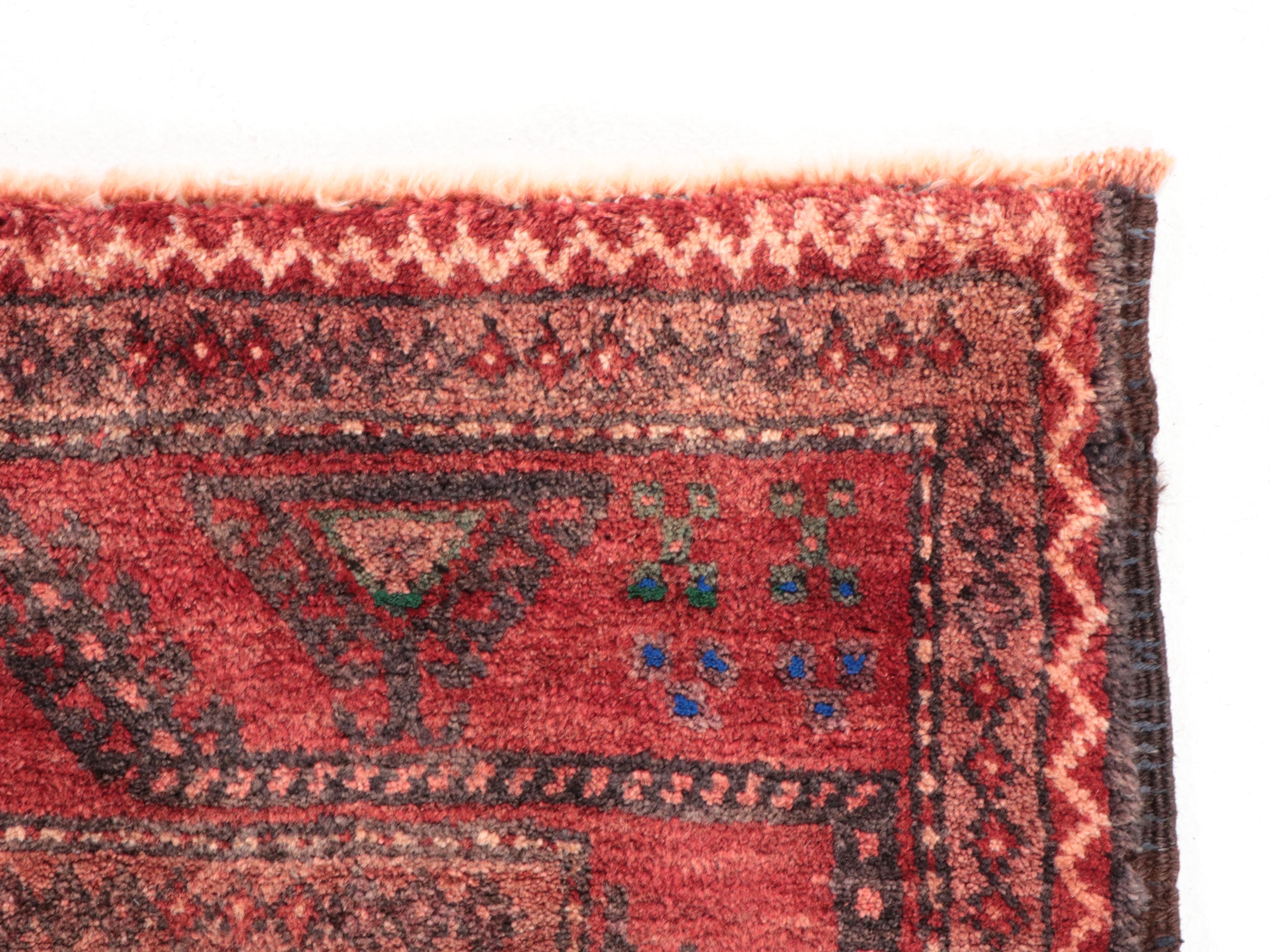 4'1 x 9'8 Hand-Knotted Northwest Persian Long Rug