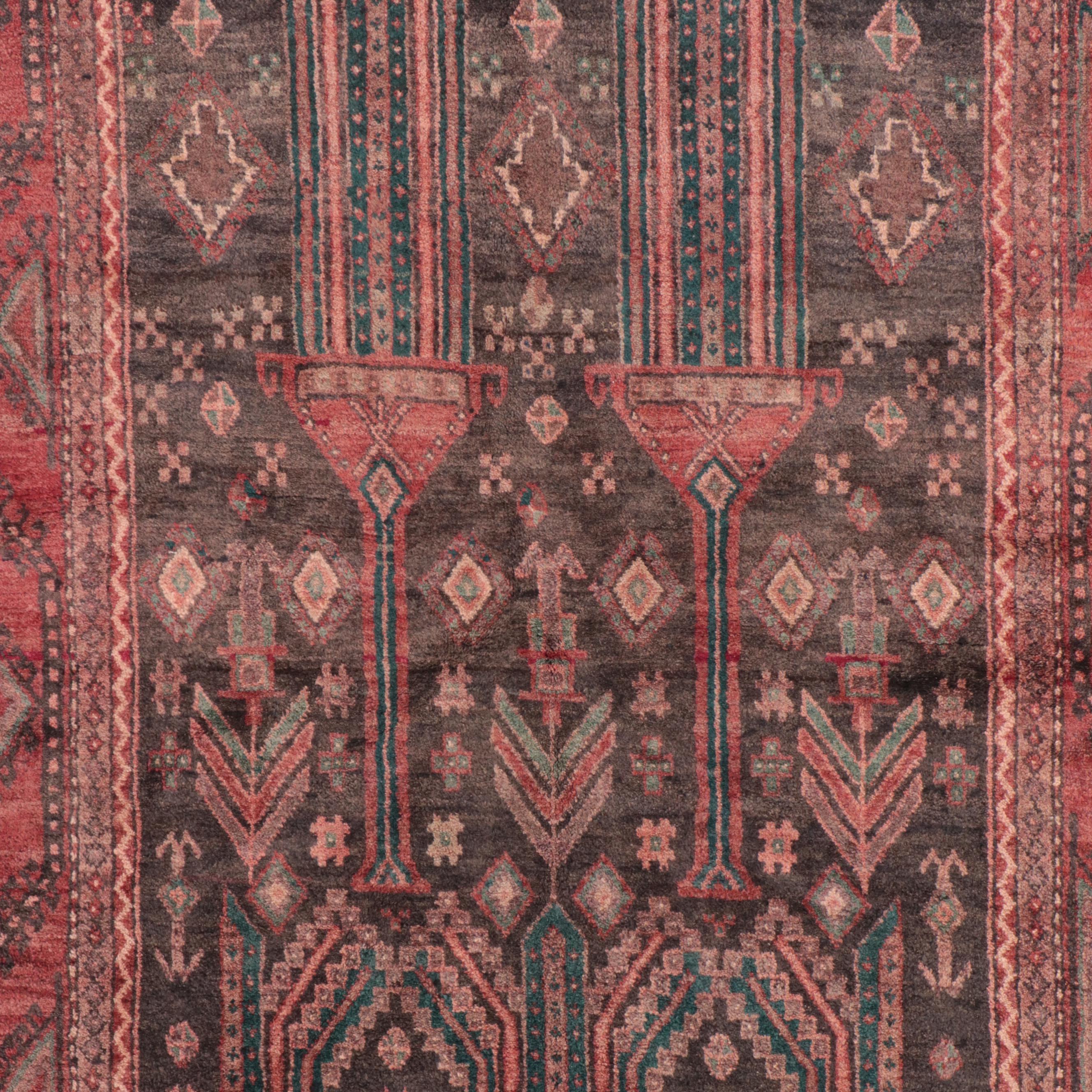 4'1 x 9'8 Hand-Knotted Northwest Persian Long Rug