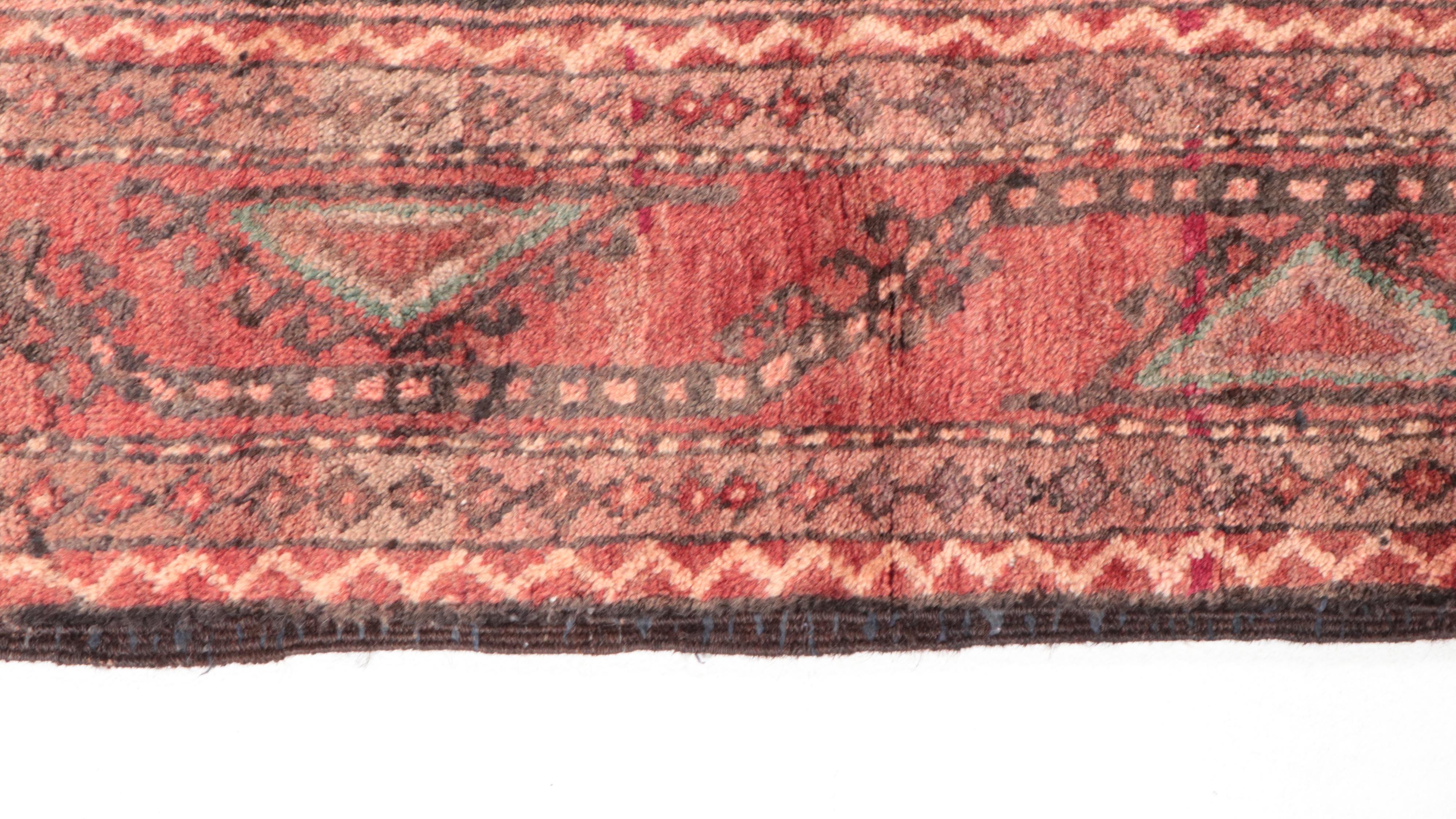 4'1 x 9'8 Hand-Knotted Northwest Persian Long Rug