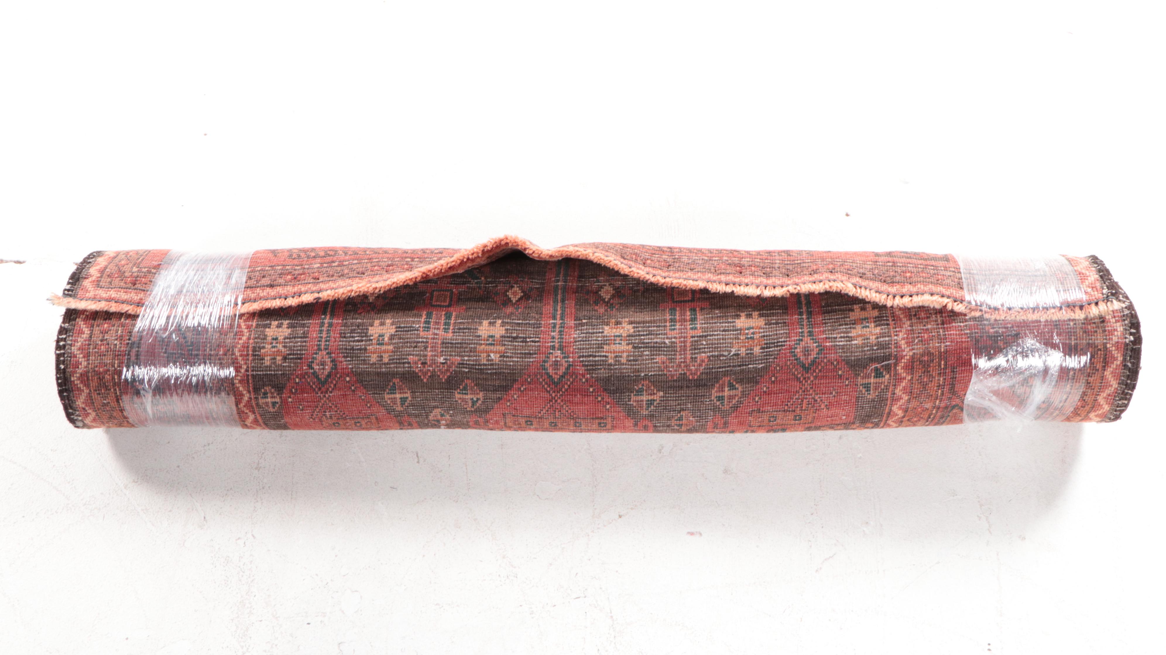 4'1 x 9'8 Hand-Knotted Northwest Persian Long Rug