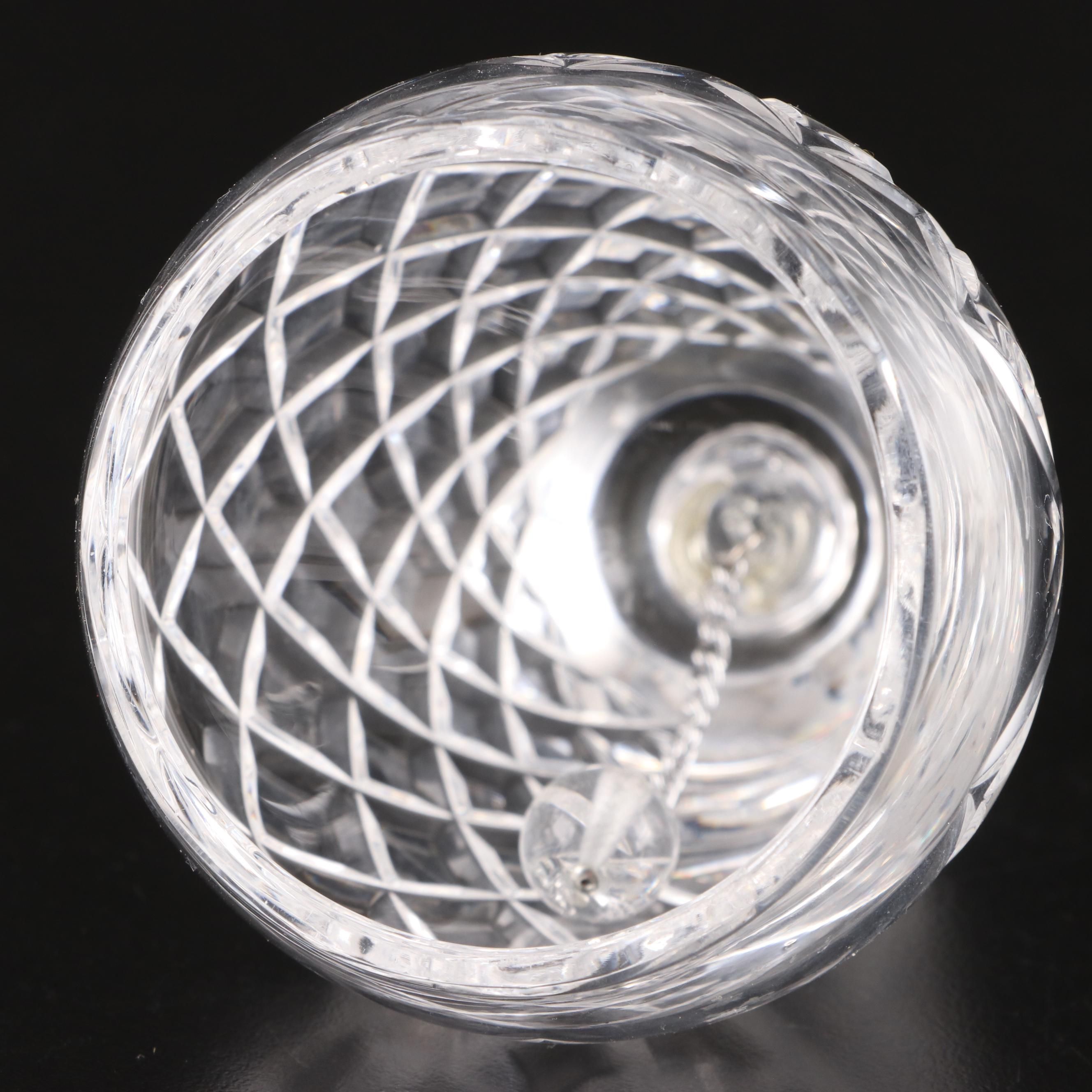 Waterford Crystal "12 Days of Christmas" Annual Bell, 1989