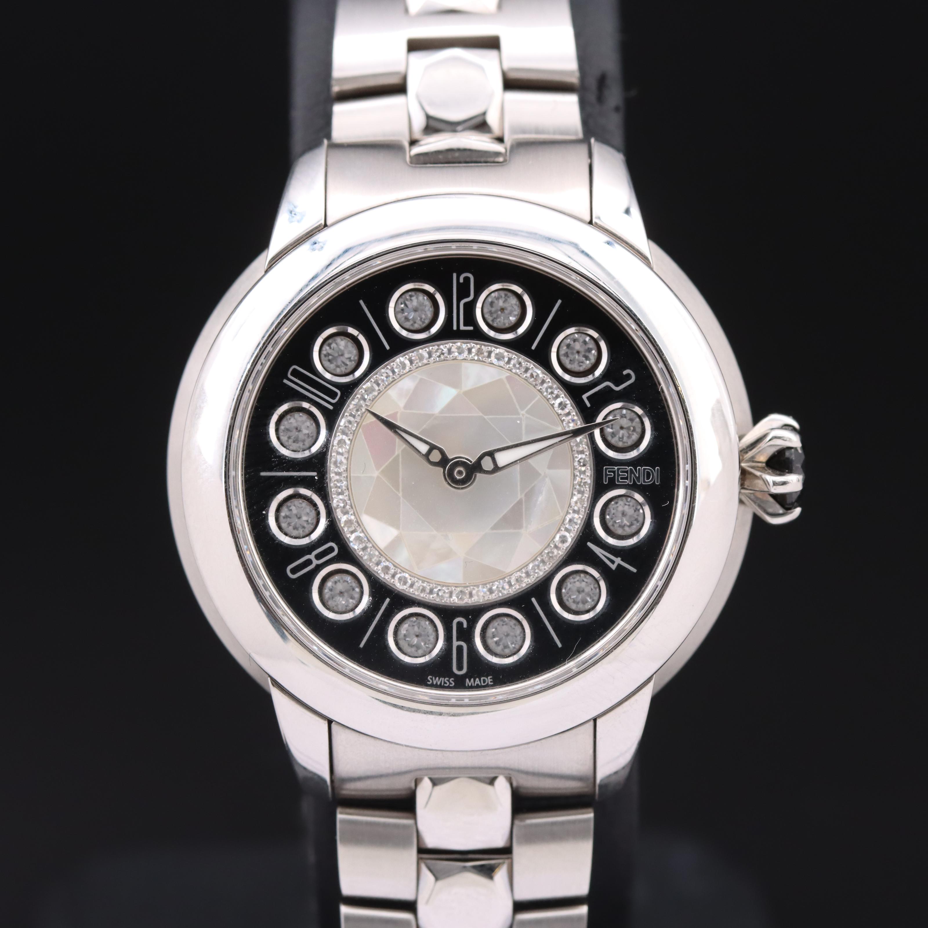 Fendi Ishine "Crazy Carats" Quartz Watch