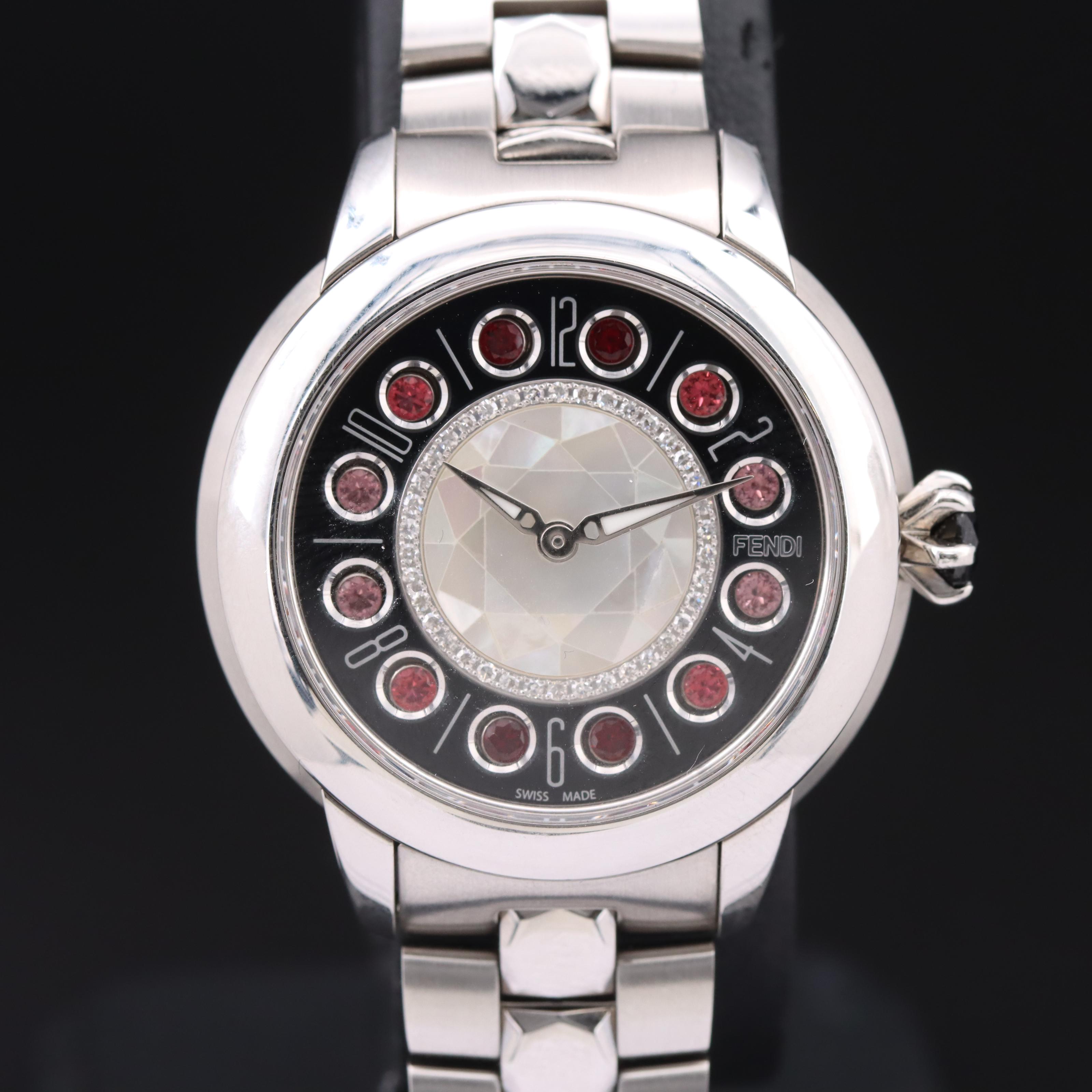 Fendi Ishine "Crazy Carats" Quartz Watch