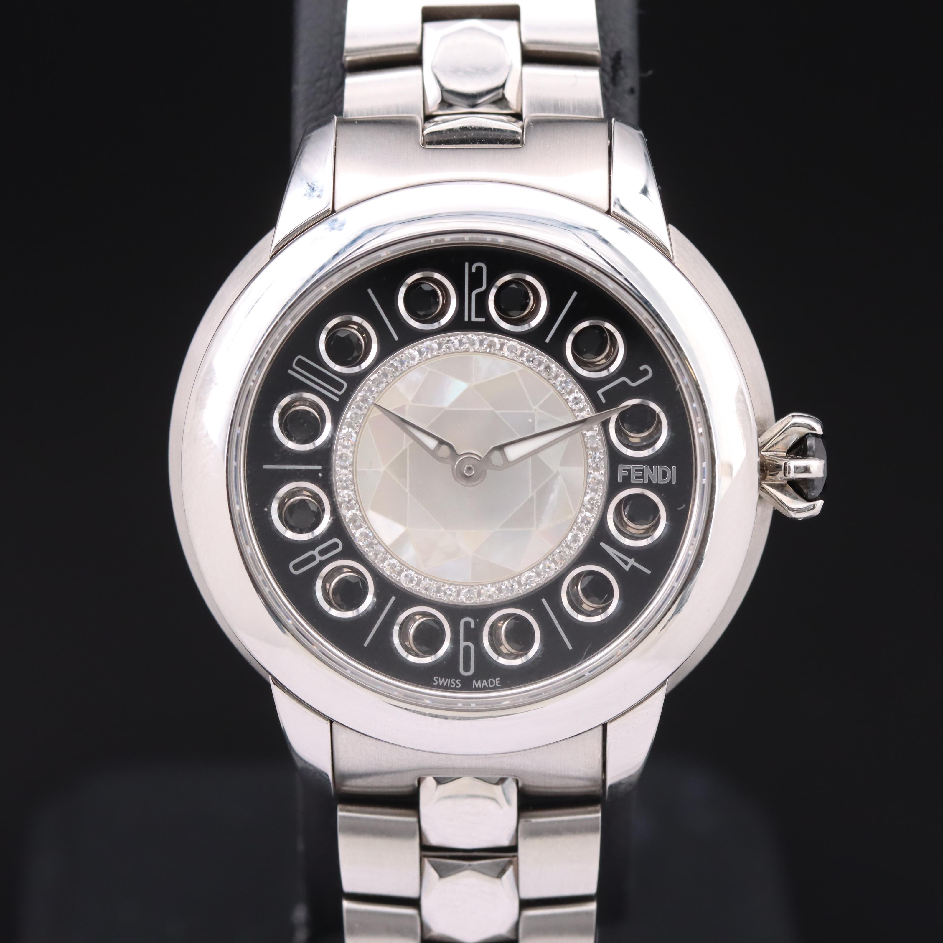 Fendi Ishine "Crazy Carats" Quartz Watch