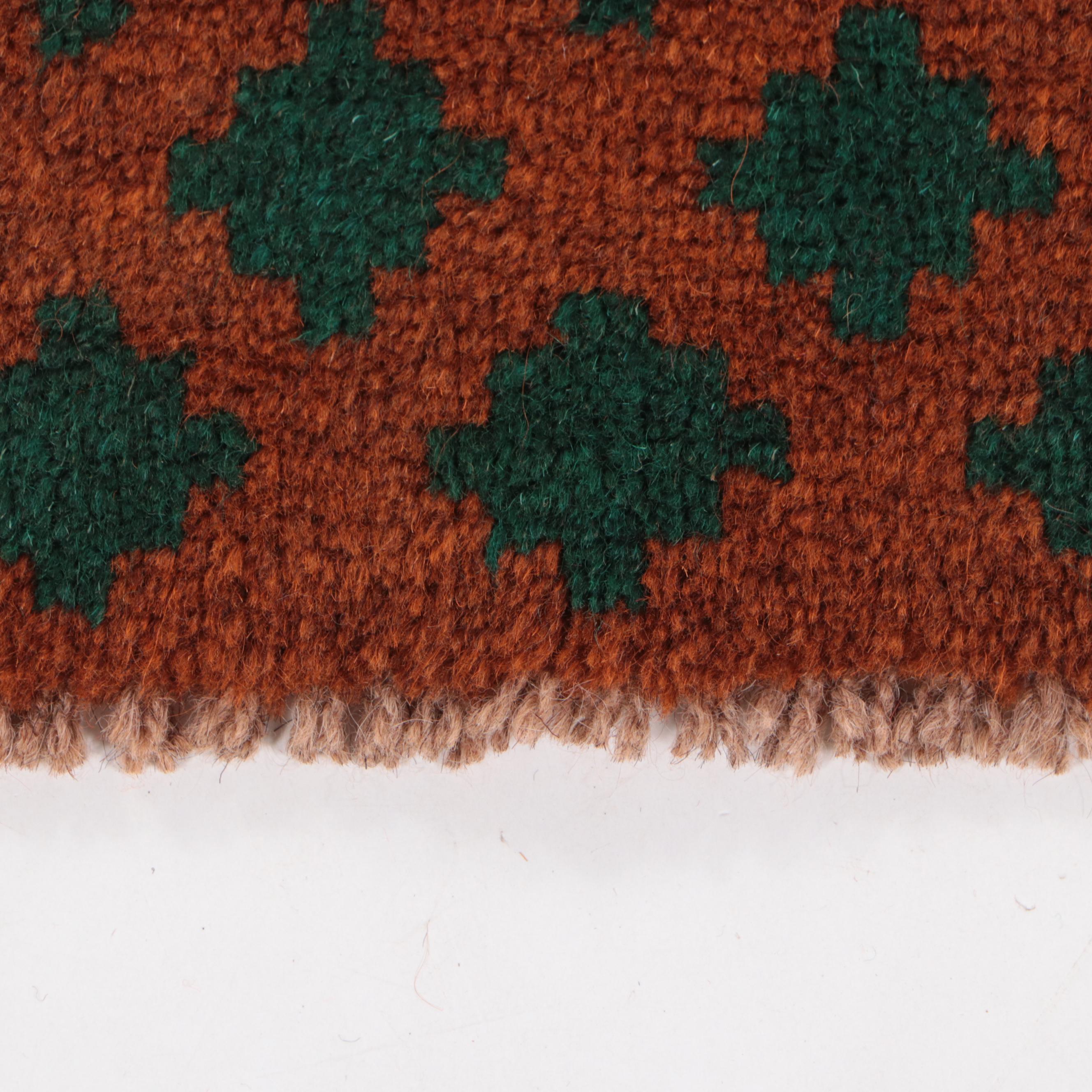 2'8 x 3'11 Hand-Knotted Afghan Baluch Accent Rug