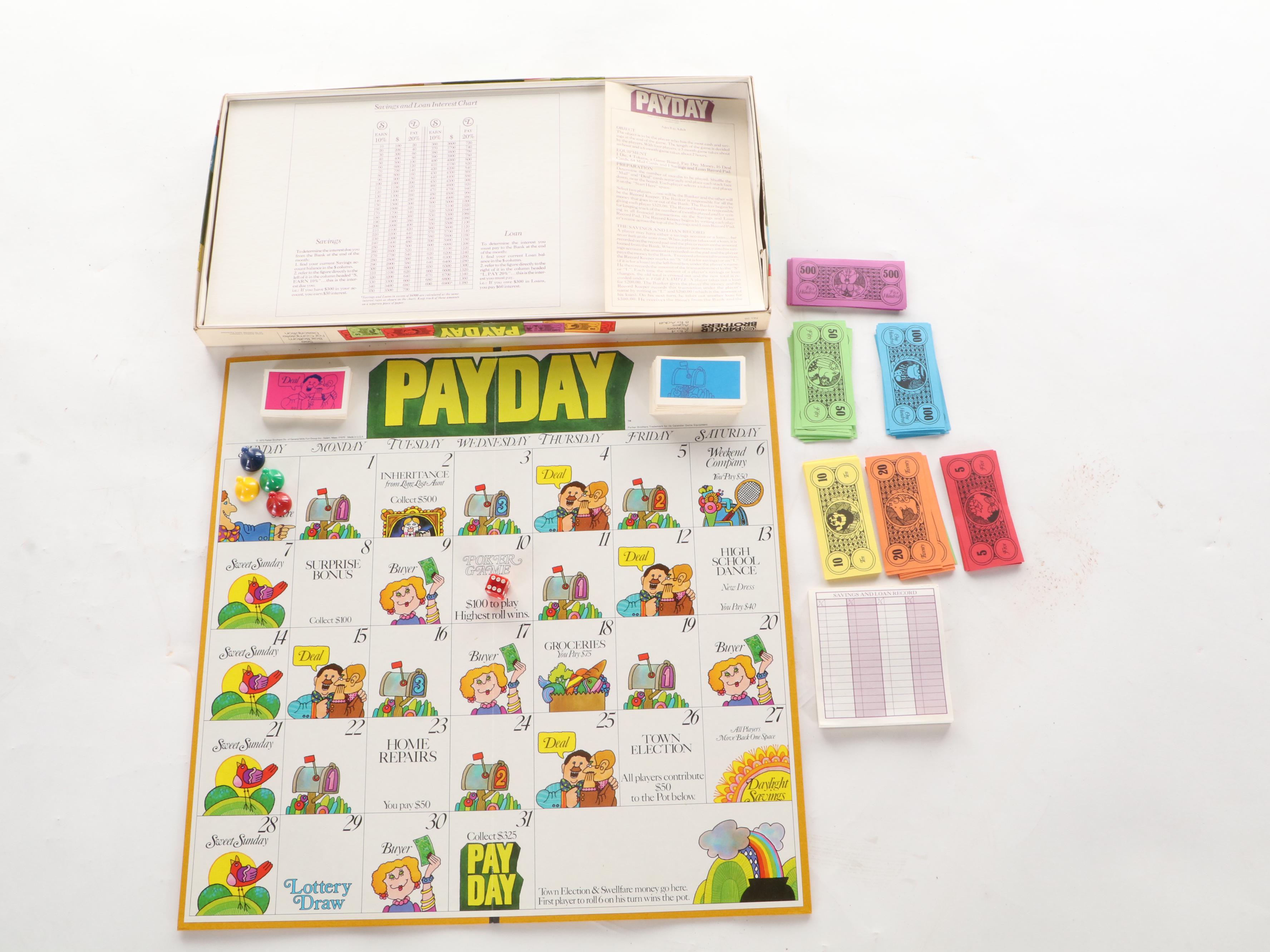 The Stock Market Game, Payday and Other Finance Oriented Games