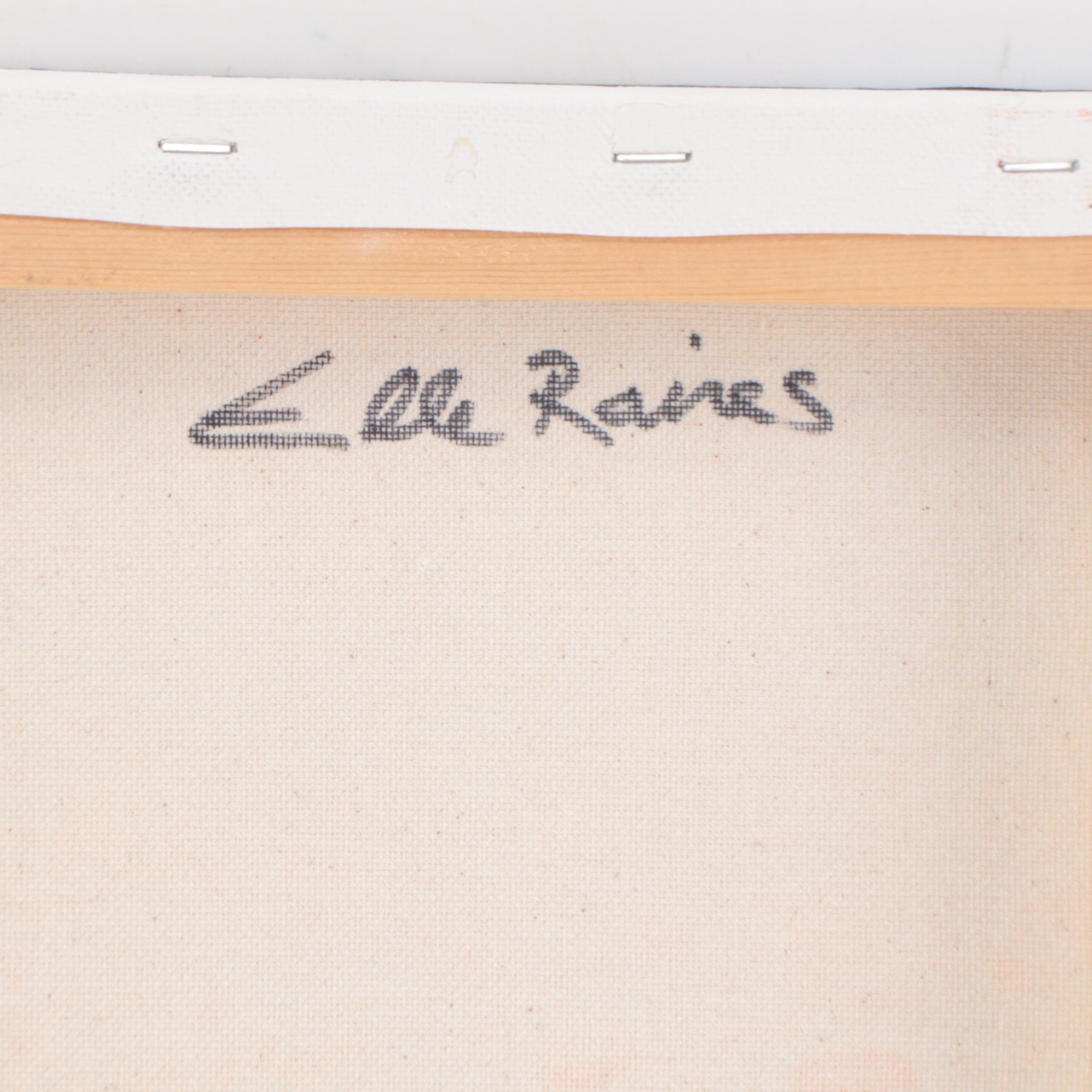 Elle Raines Landscape Acrylic Painting, 21st Century