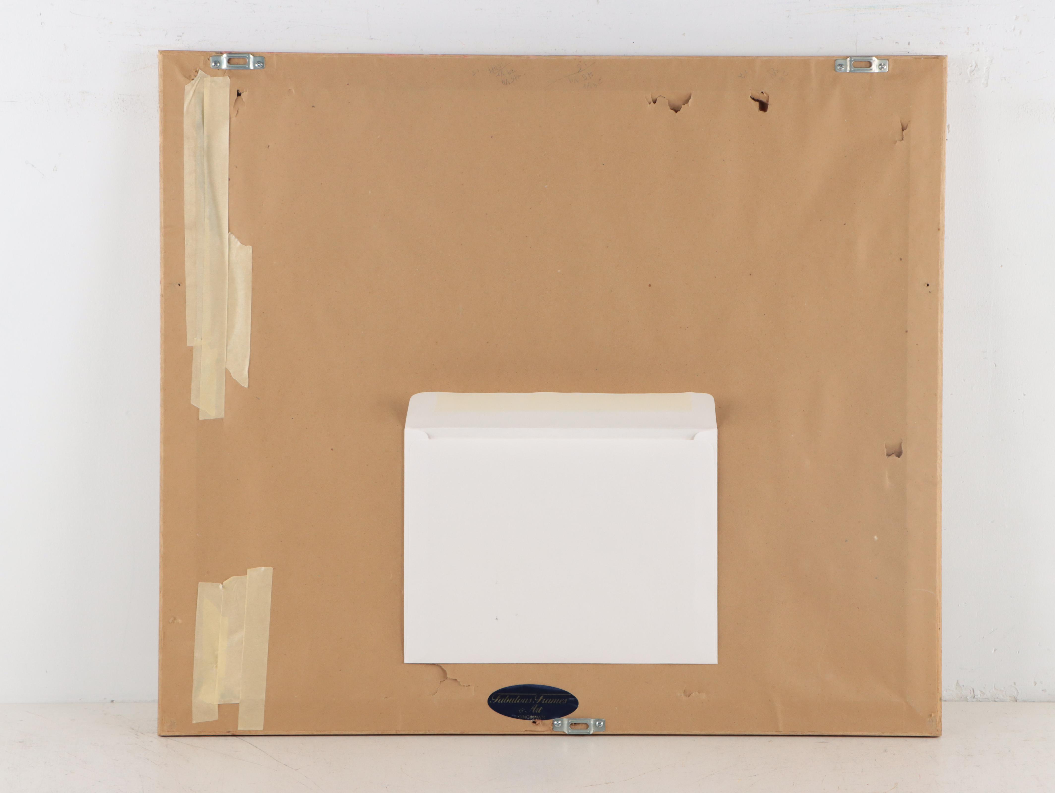 Julie Inman Floral Still Life Offset Lithograph "Bountiful"