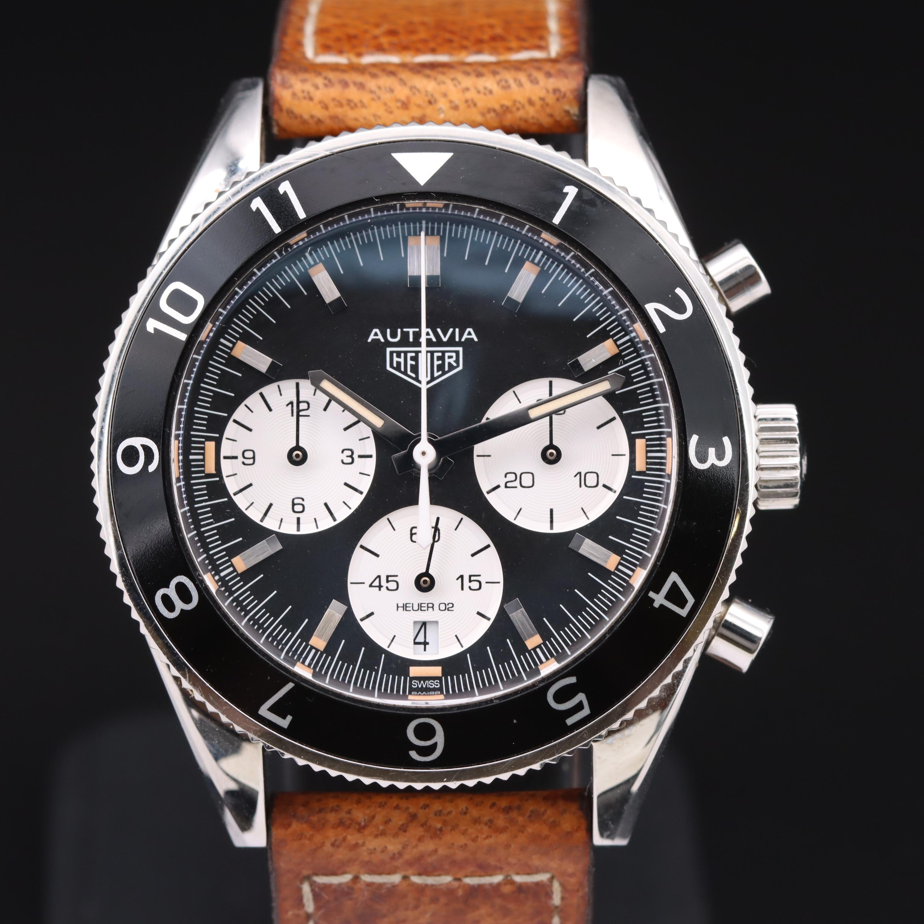 Heuer Heritage Autavia Automatic Chronograph Watch