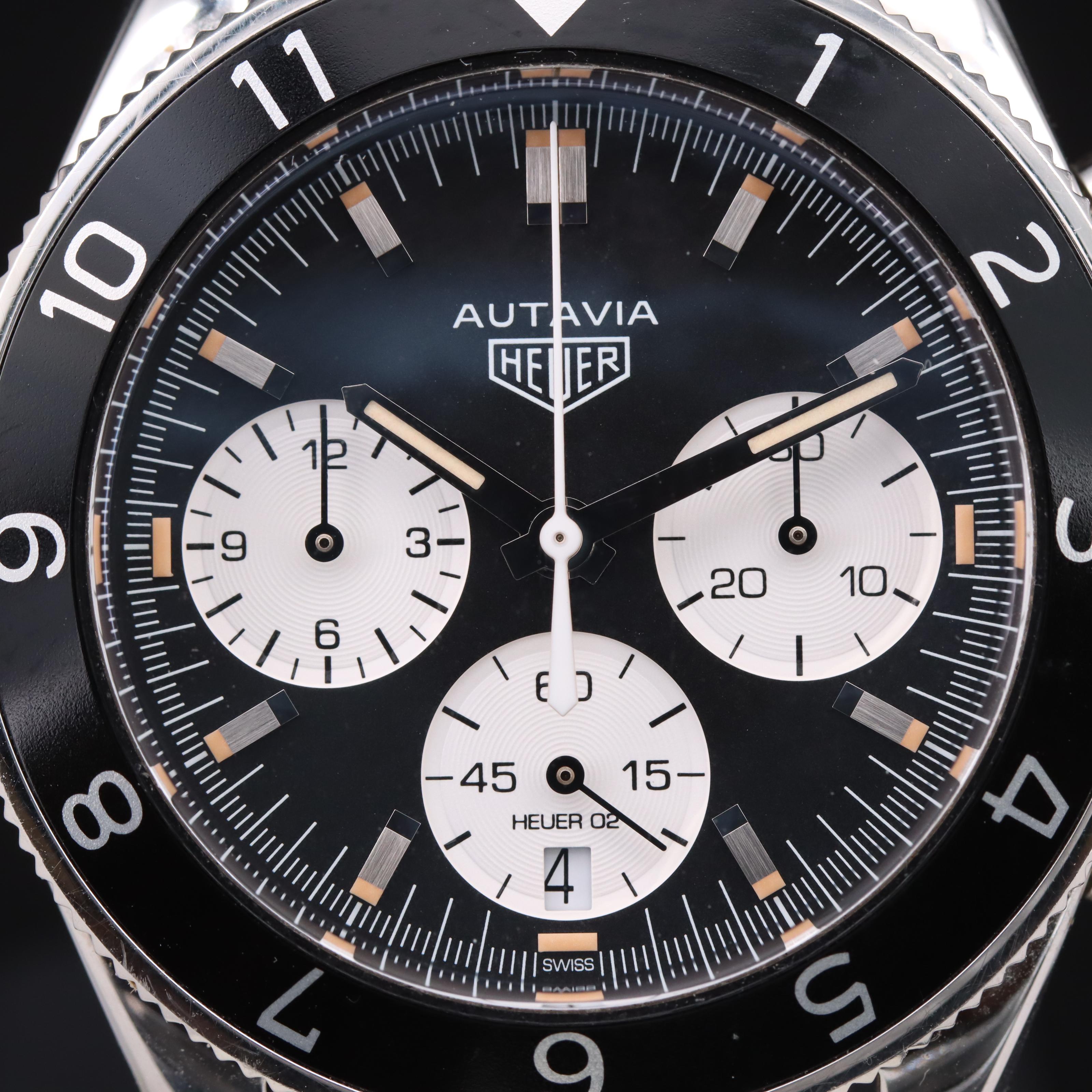 Heuer Heritage Autavia Automatic Chronograph Watch