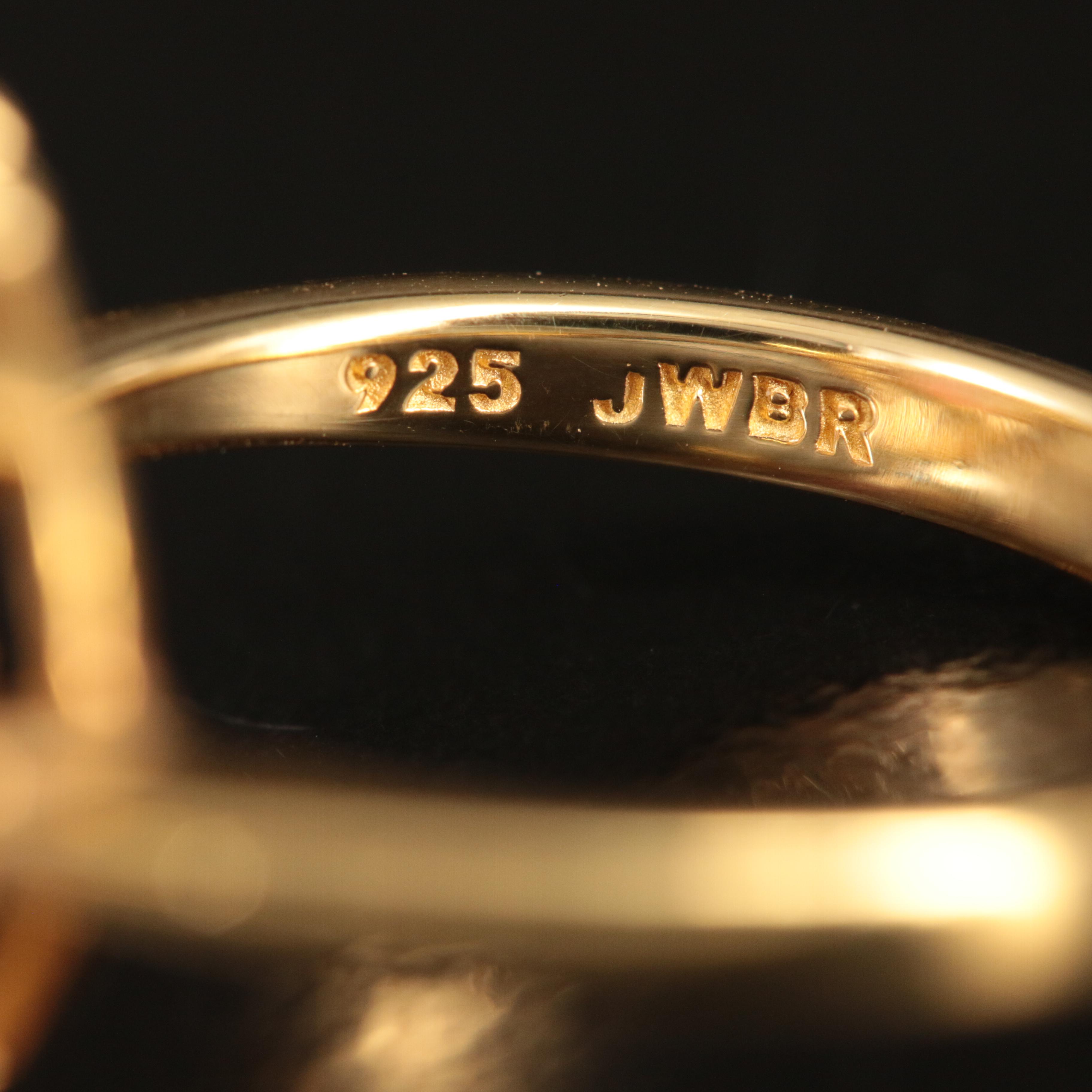 Sterling Opal and White Sapphire Ring