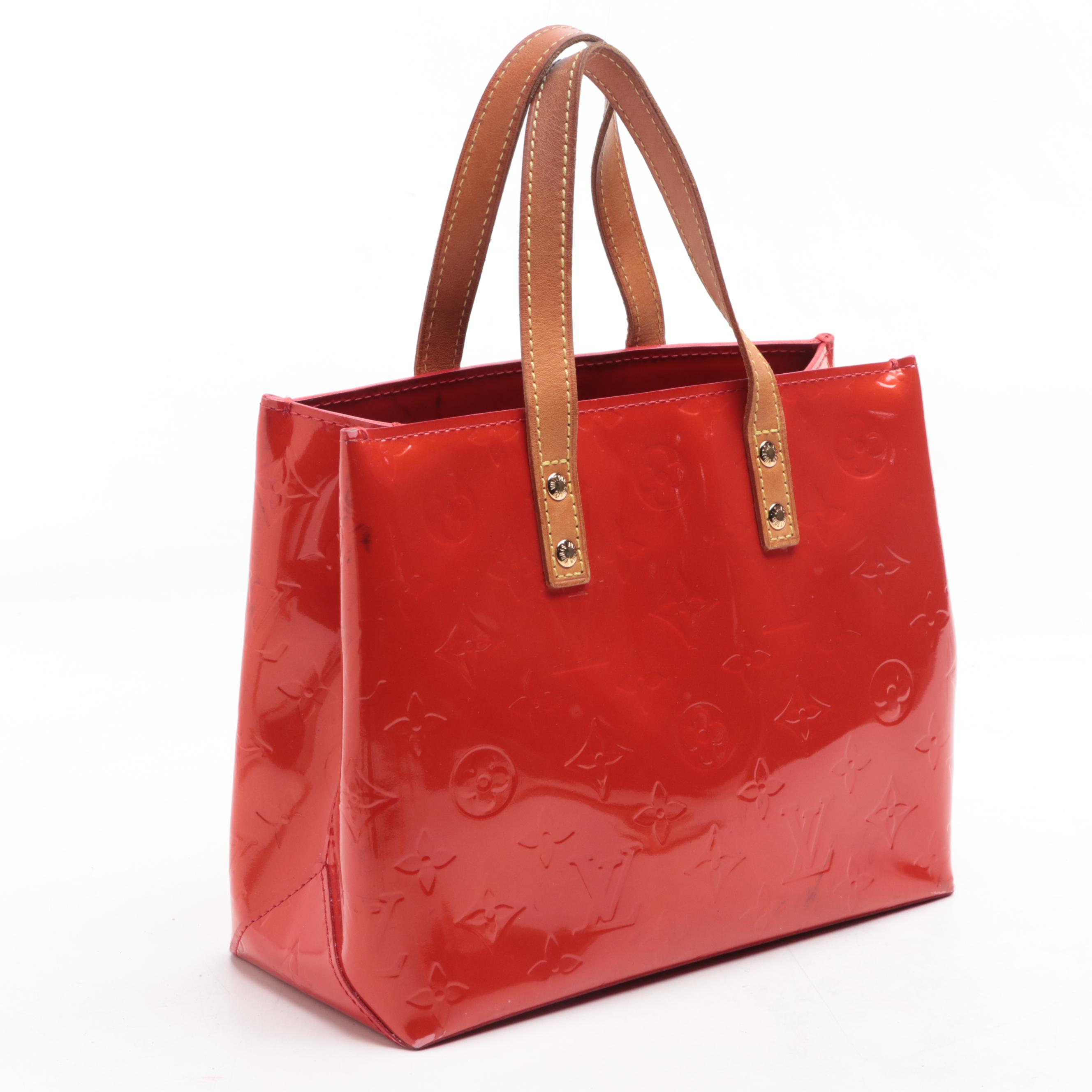 Louis Vuitton Reade PM Bag in Monogram Vernis