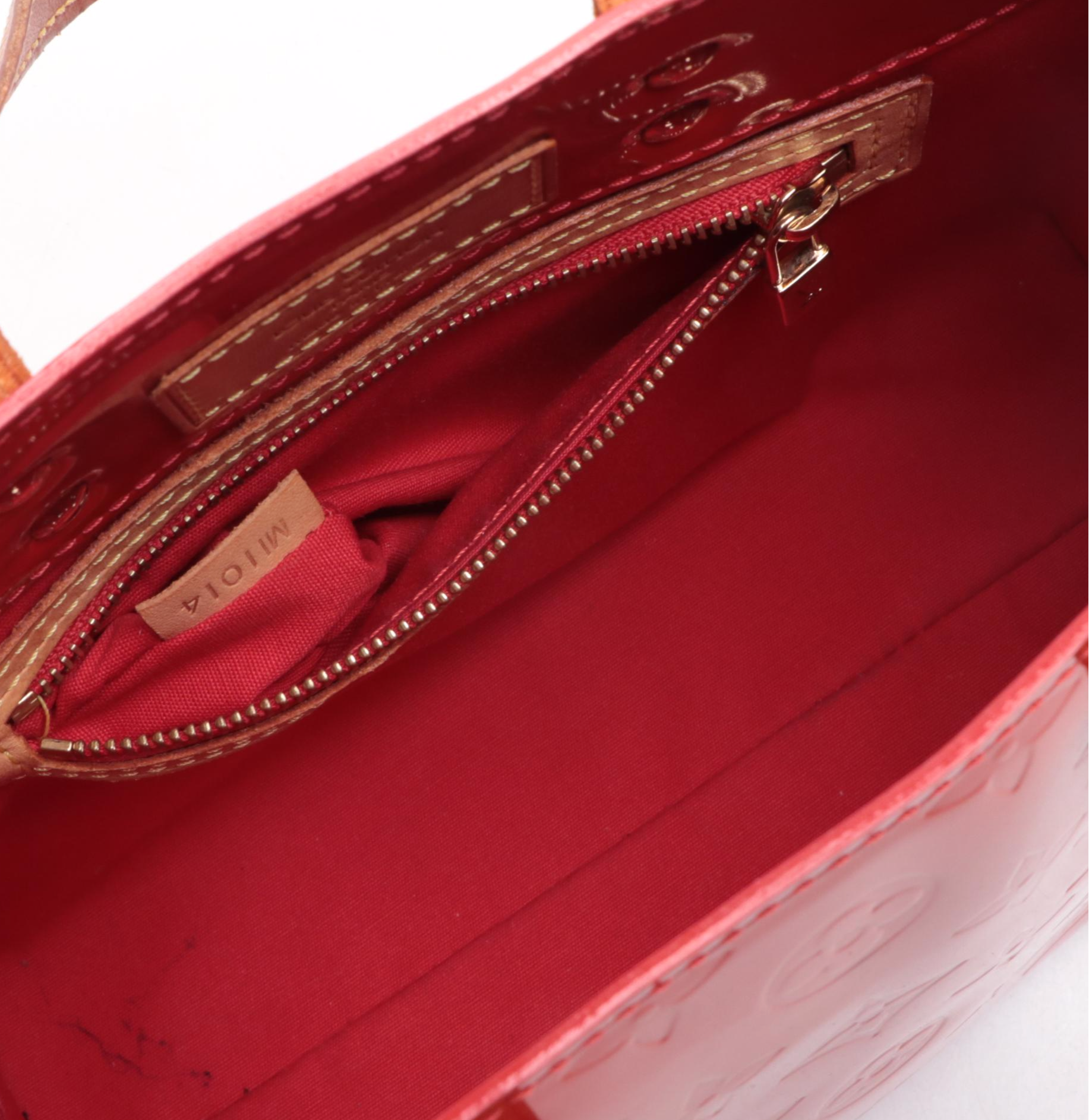 Louis Vuitton Reade PM Bag in Monogram Vernis