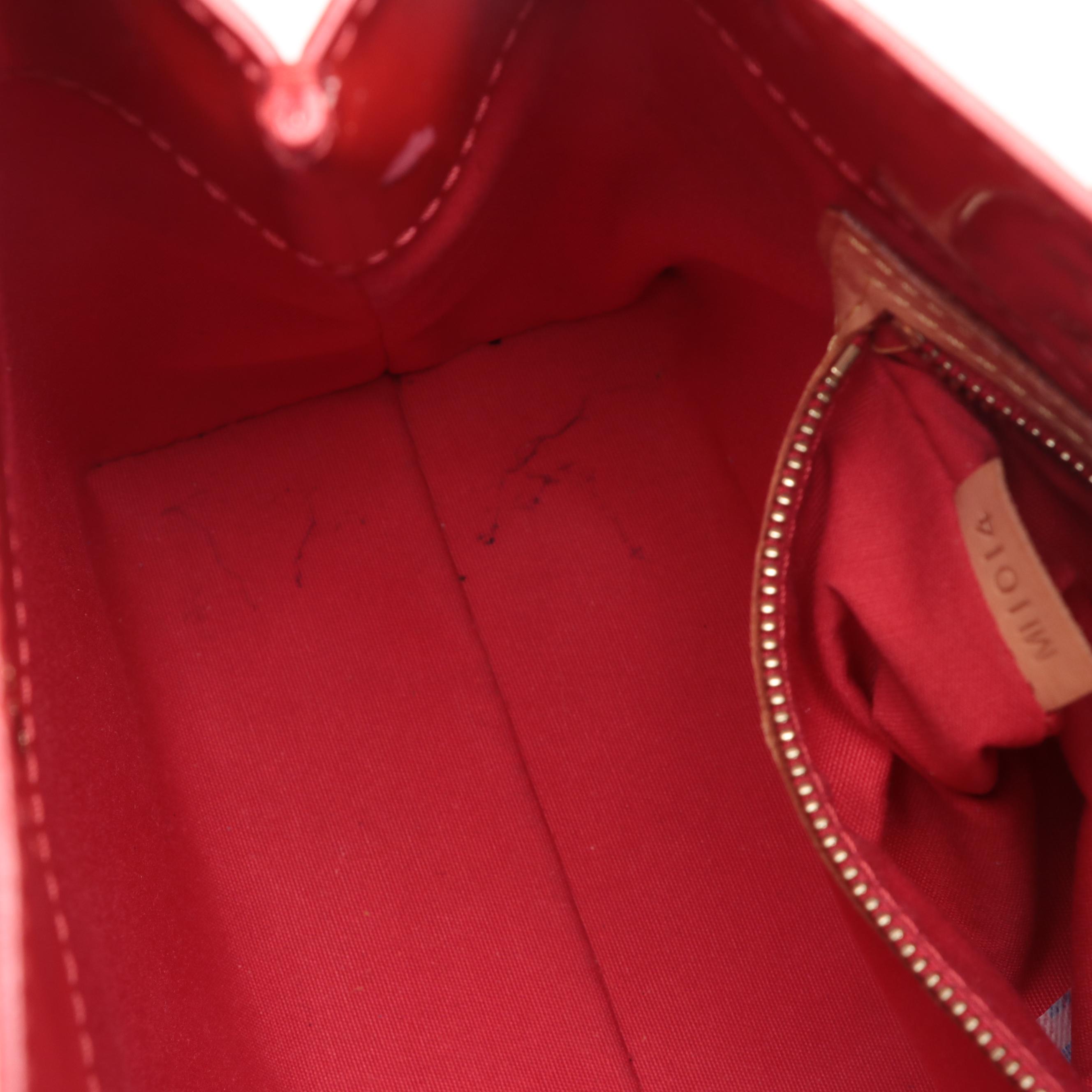 Louis Vuitton Reade PM Bag in Monogram Vernis