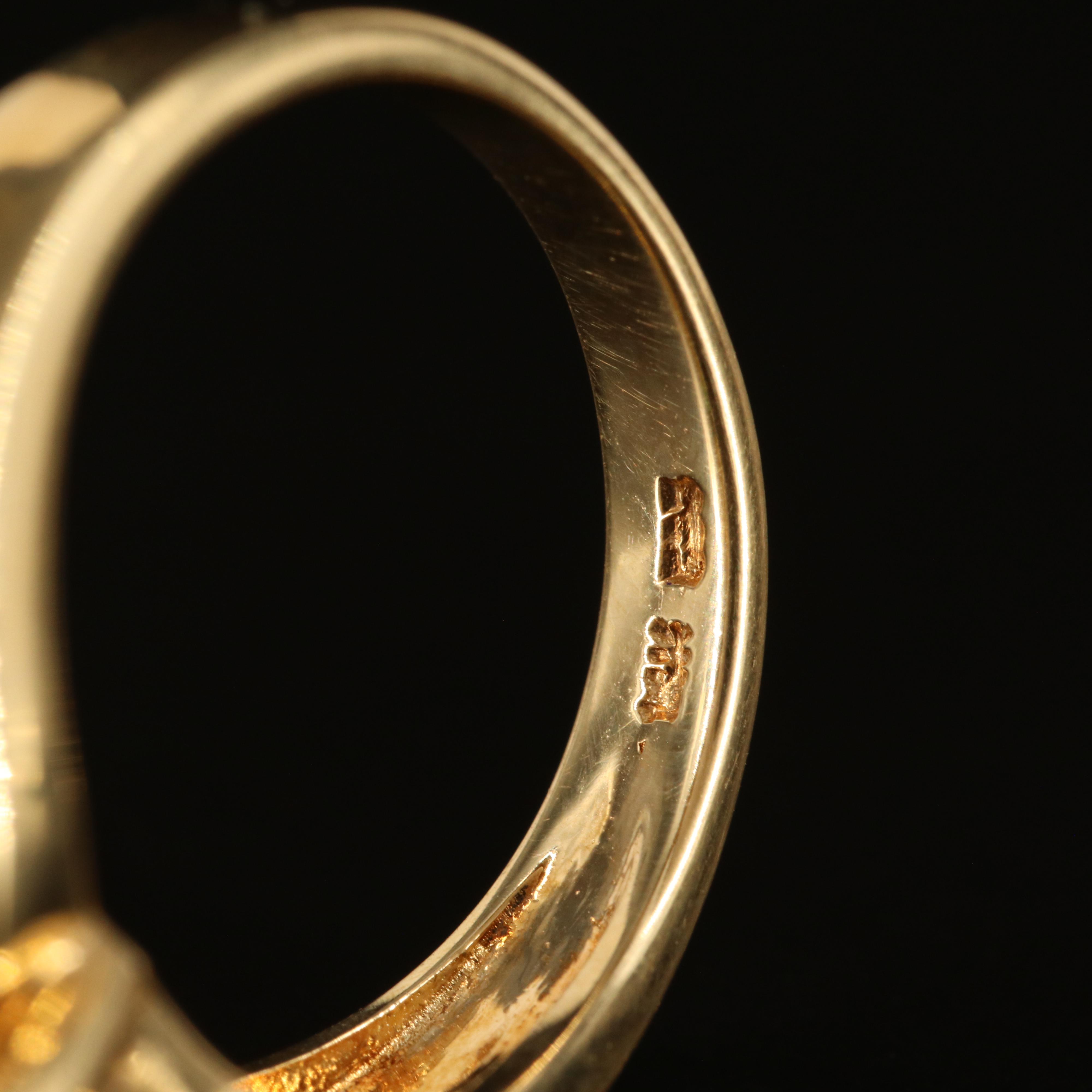 14K Tourmaline and Diamond Ring