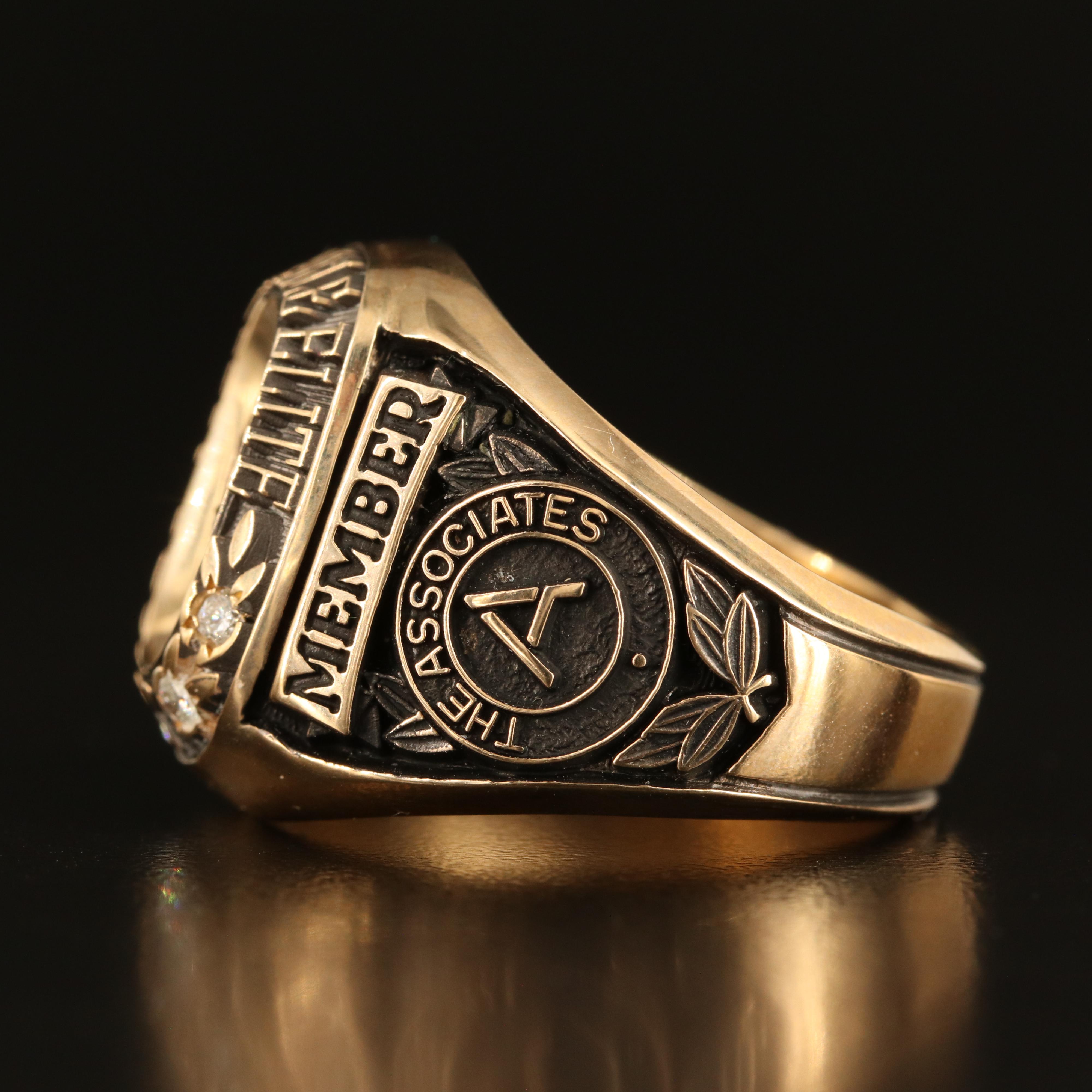 Balfour 10K 0.15 CTW Diamond Ring