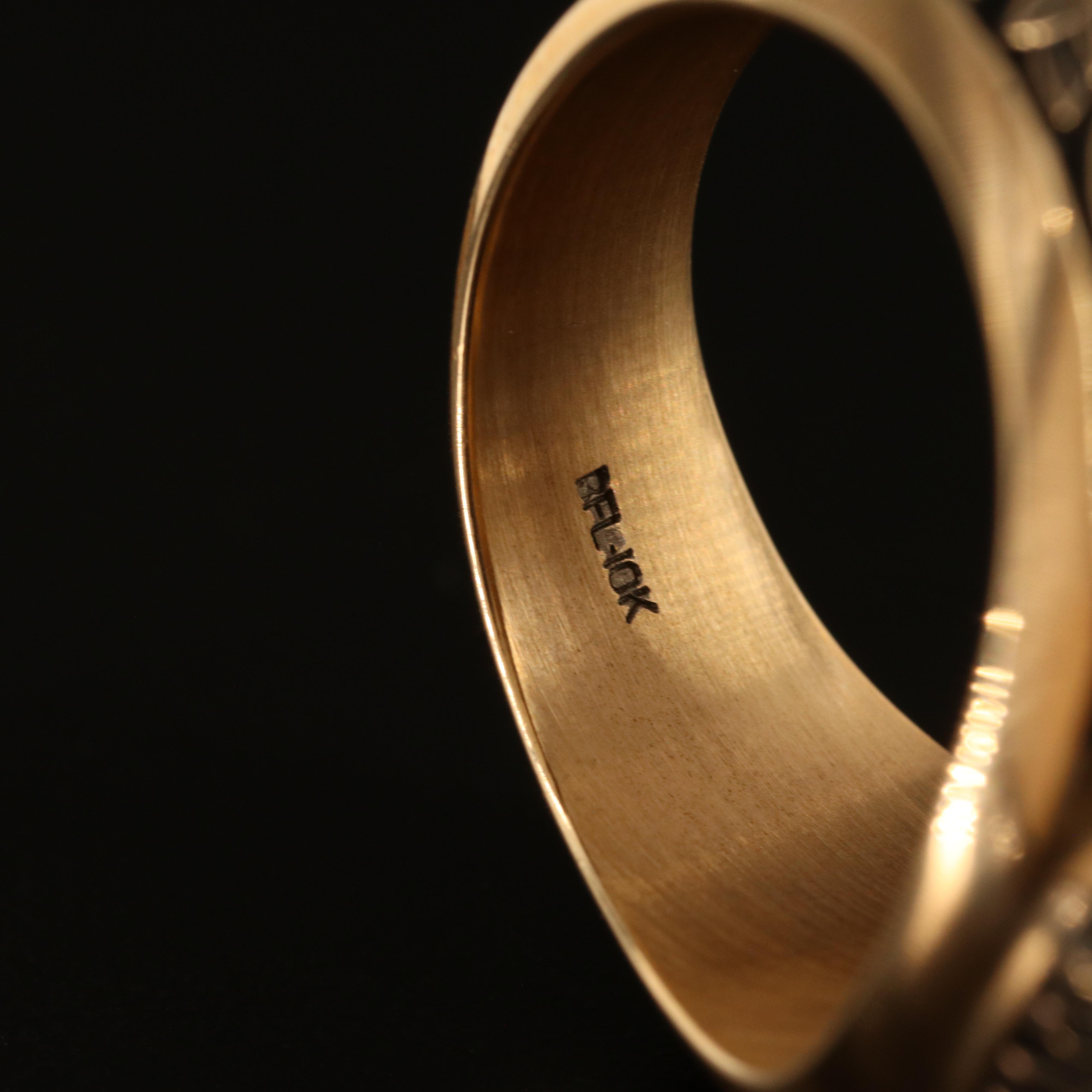 Balfour 10K 0.15 CTW Diamond Ring