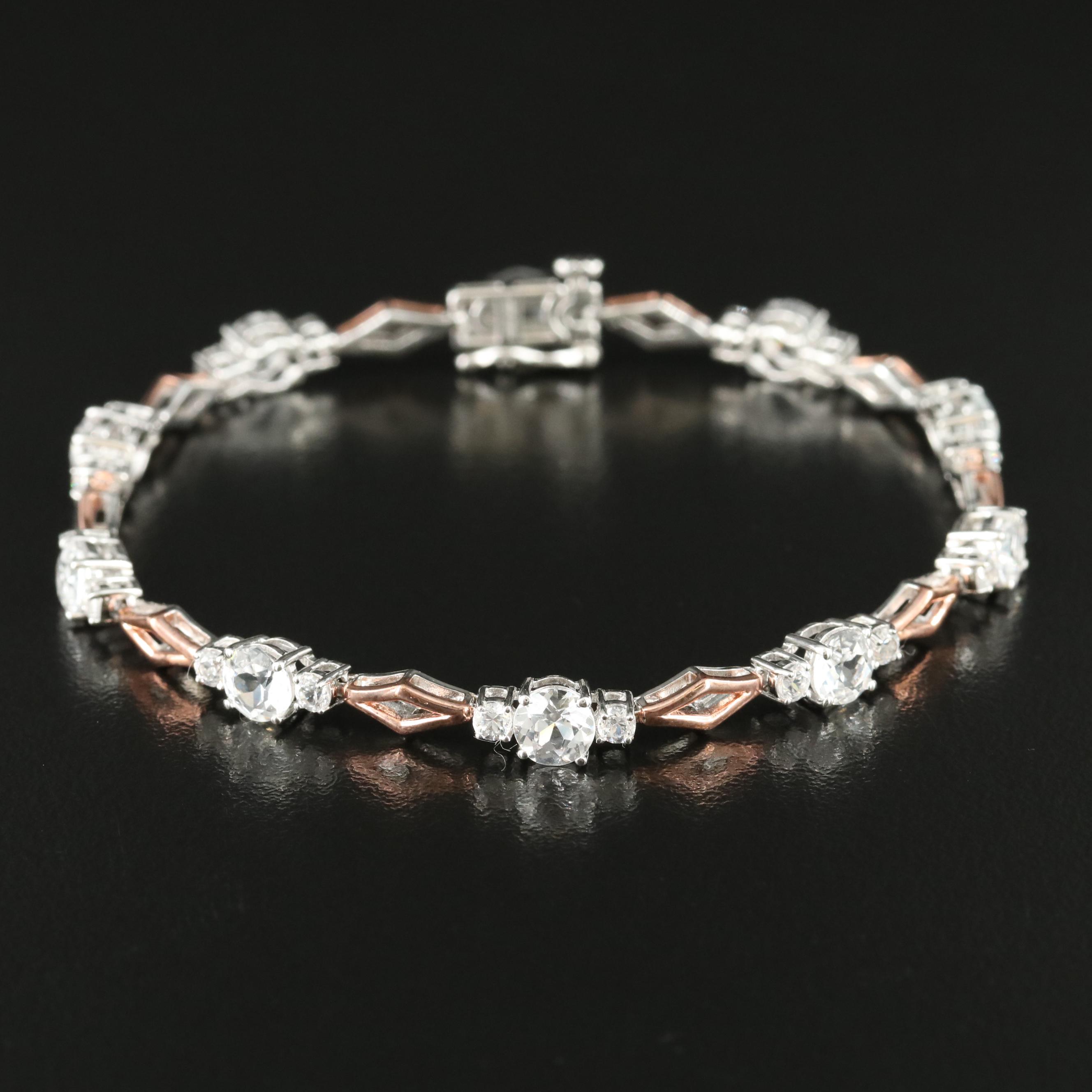 Sterling Sapphire Bracelet