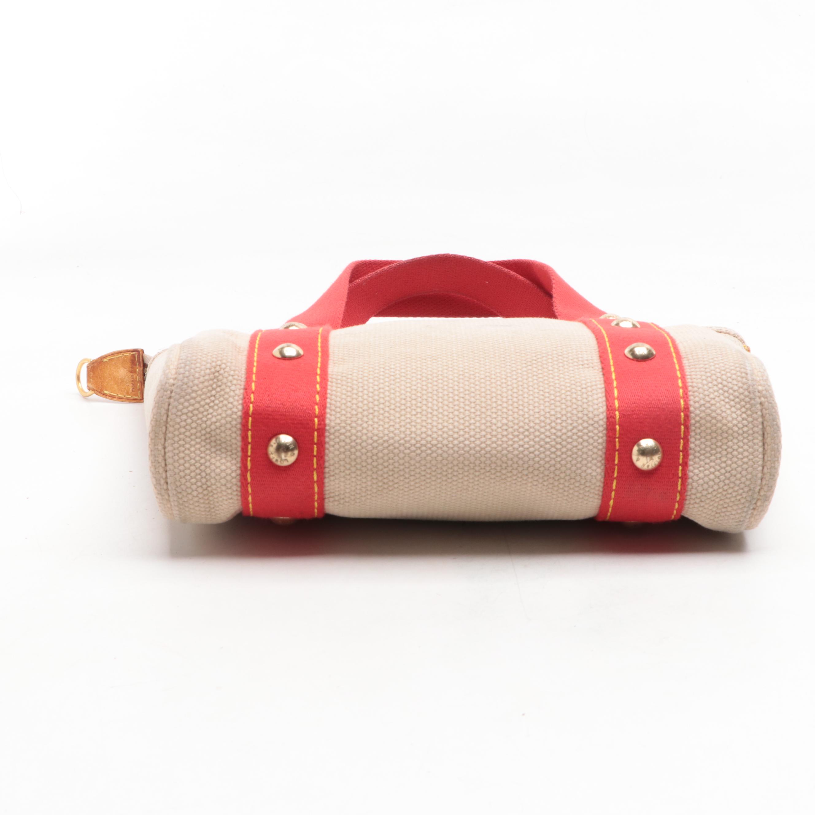 Louis Vuitton Cabas PM Tote in Ecrú Antigua Canvas