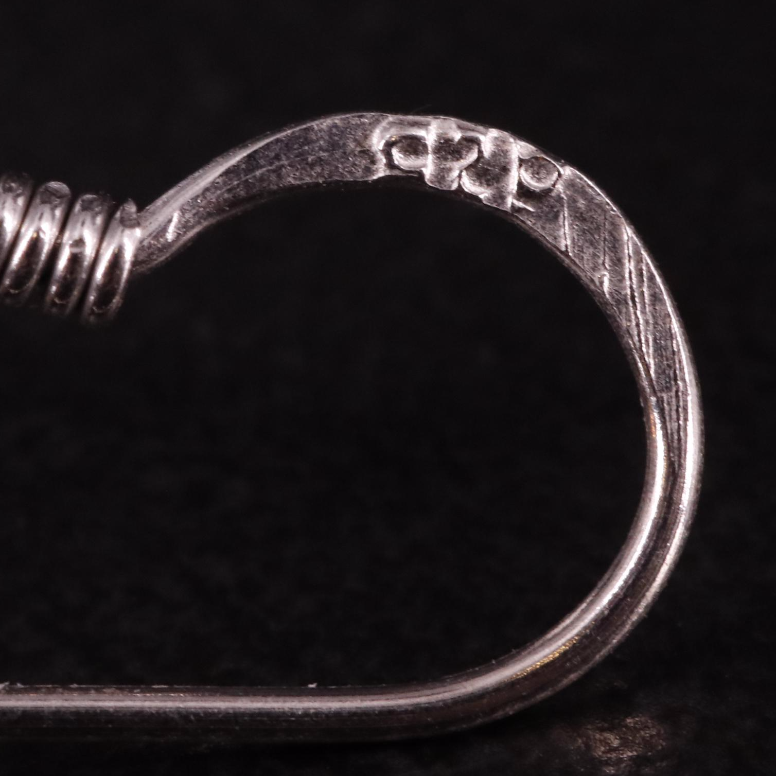 Sterling Smoky Quartz Drop Earrings