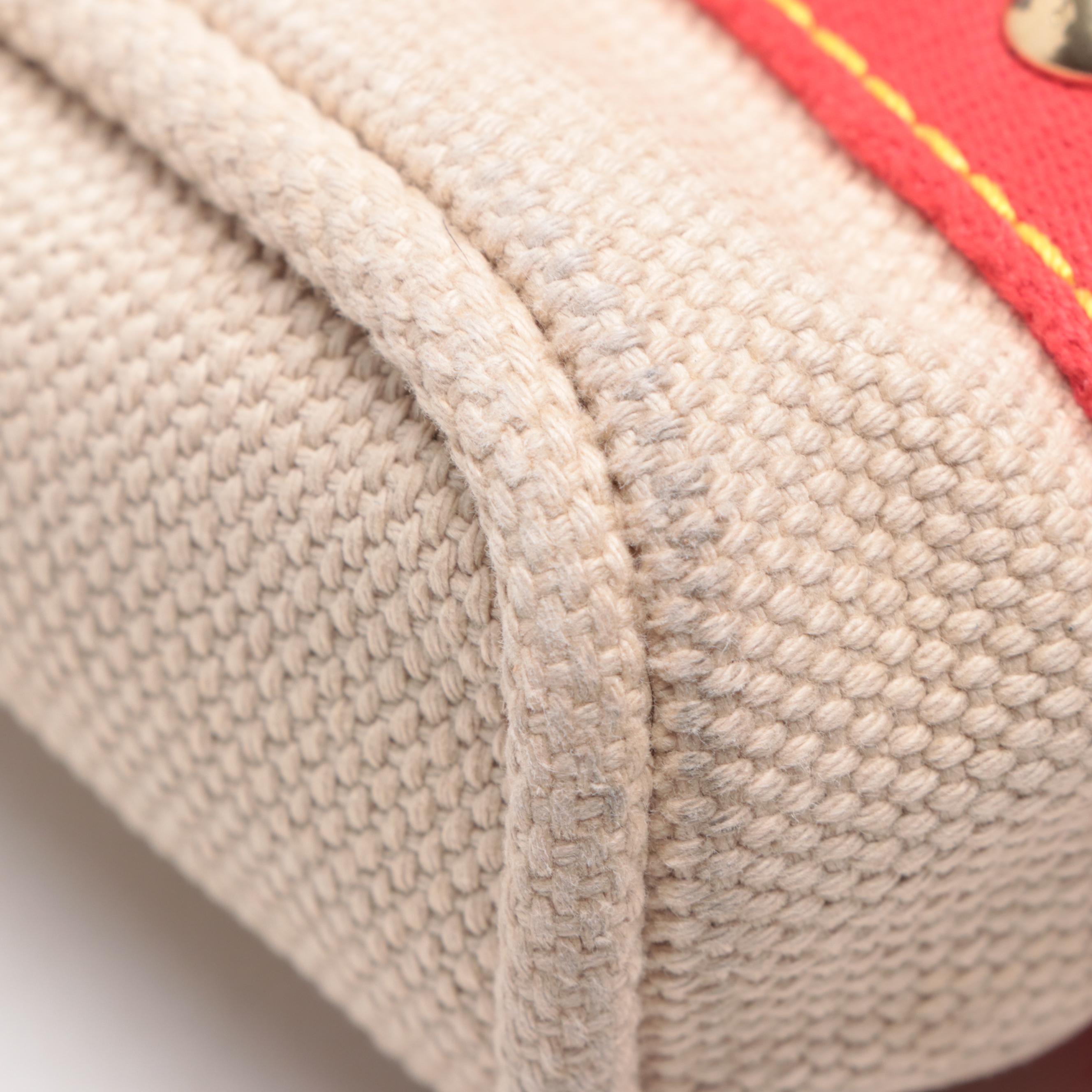 Louis Vuitton Cabas PM Tote in Ecrú Antigua Canvas