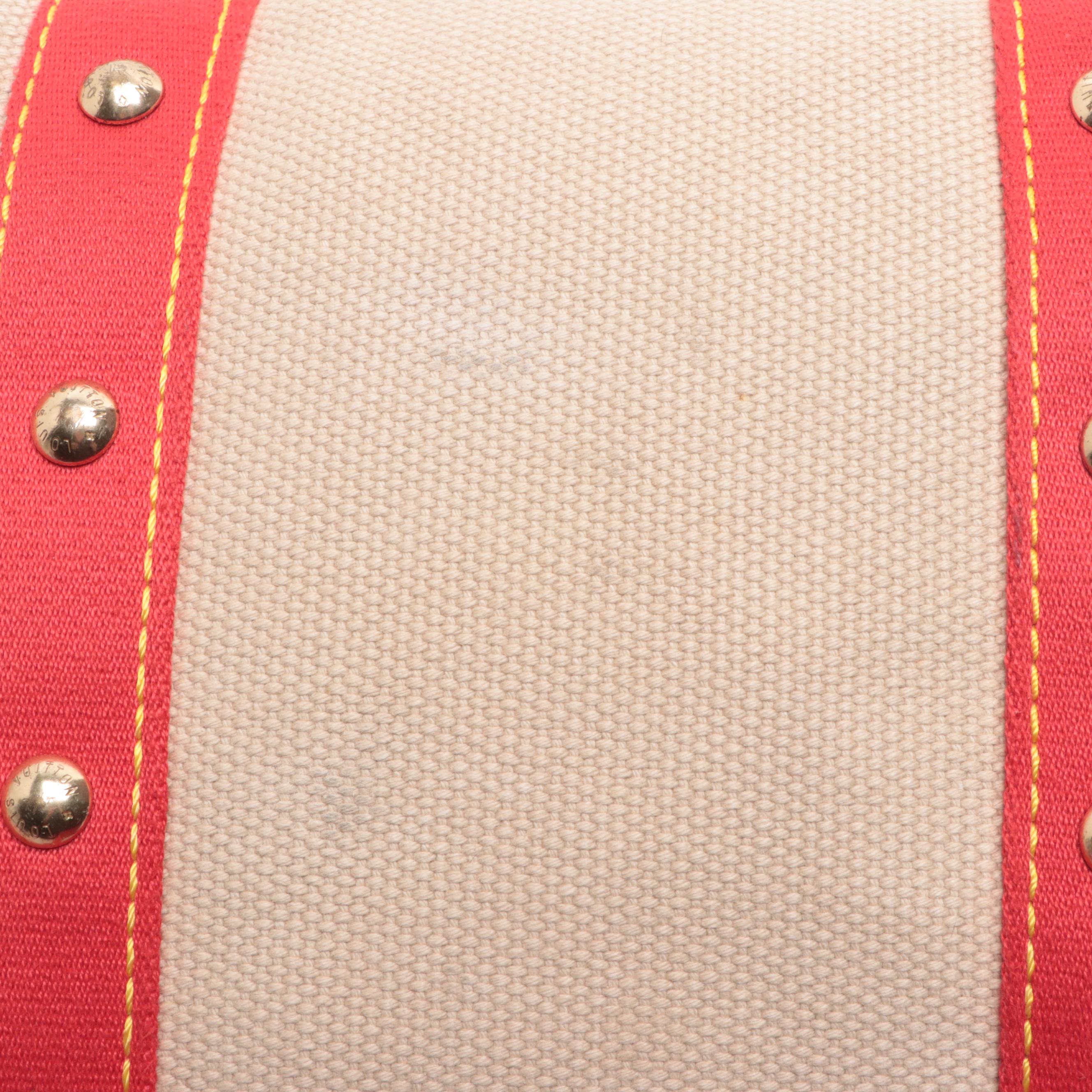 Louis Vuitton Cabas PM Tote in Ecrú Antigua Canvas